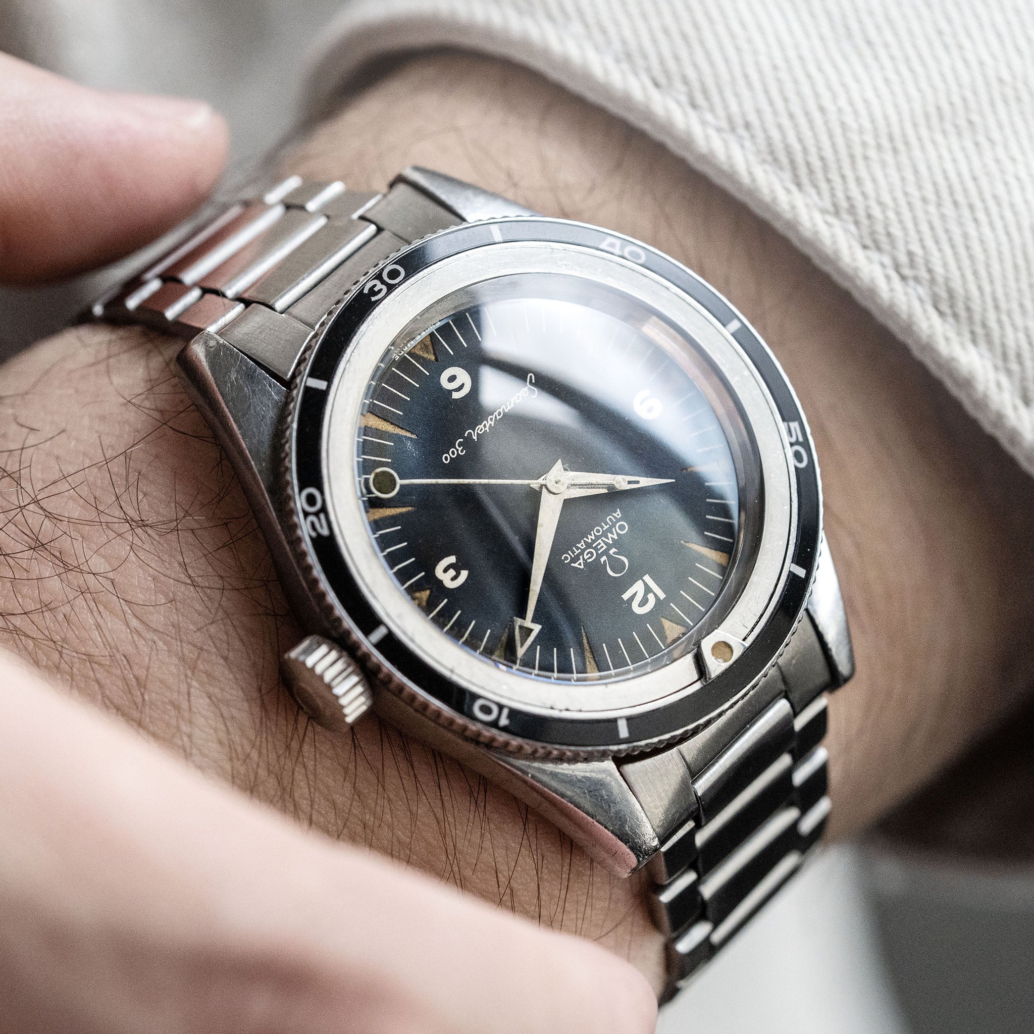 Omega Seamaster 300 ref. 2913/7 Big Lollipop mit Extract