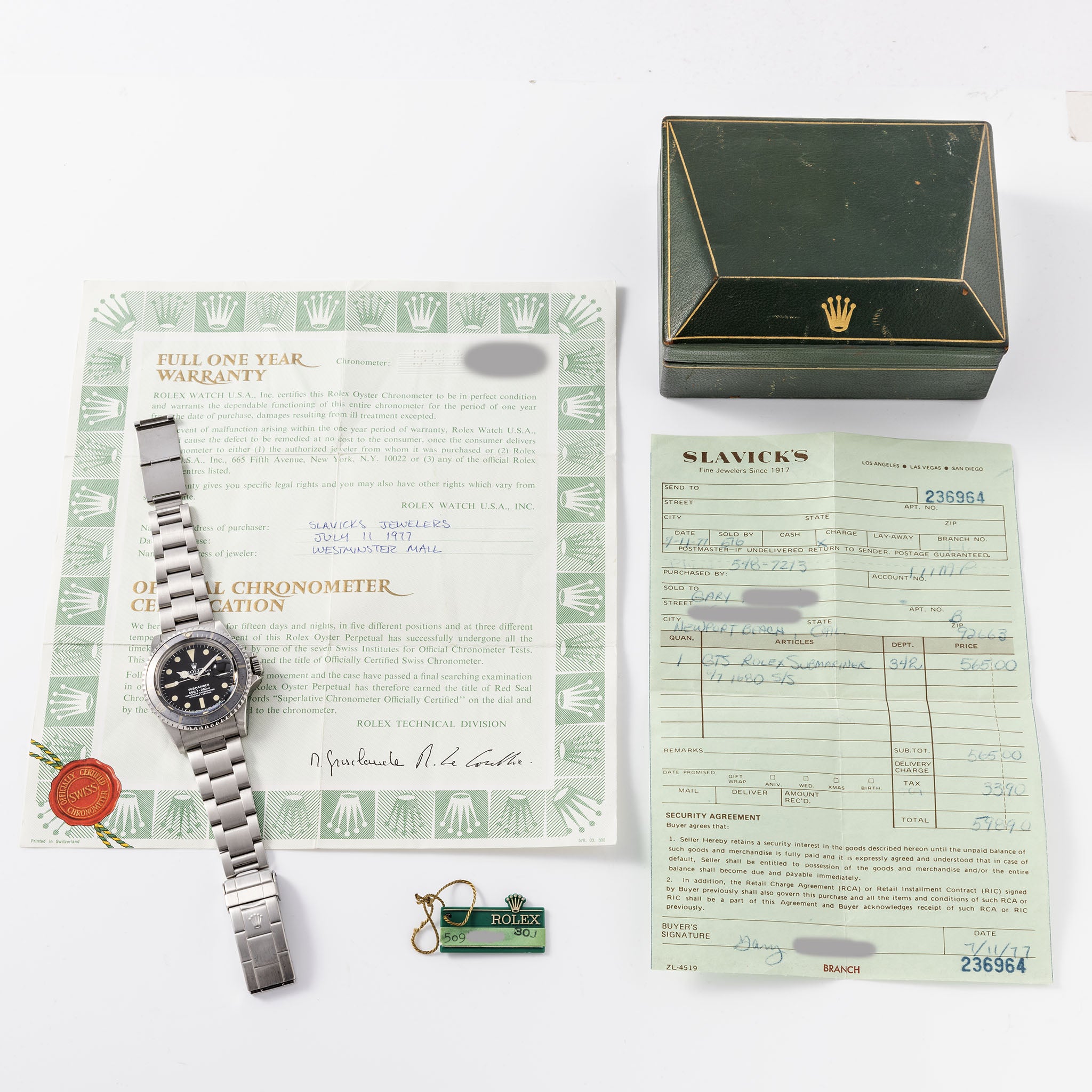 Rolex Submariner 1680 MK1 Maxi Ghost Lünette Mit Box und Papiere