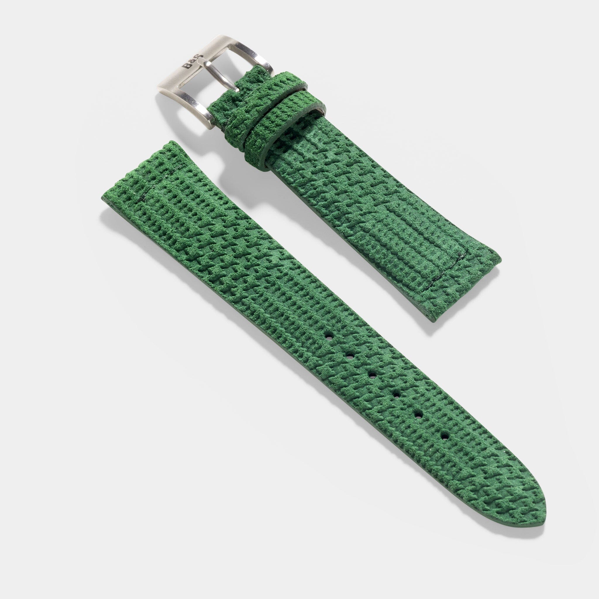 Ziggy Wildleder Uhrenarmband Grün