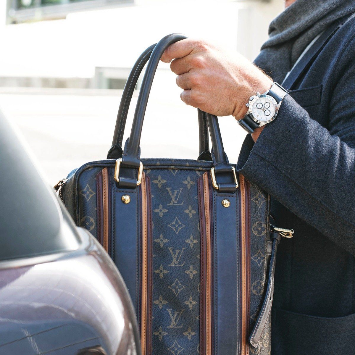 Louis Vuitton Monogram Bequia Tasche