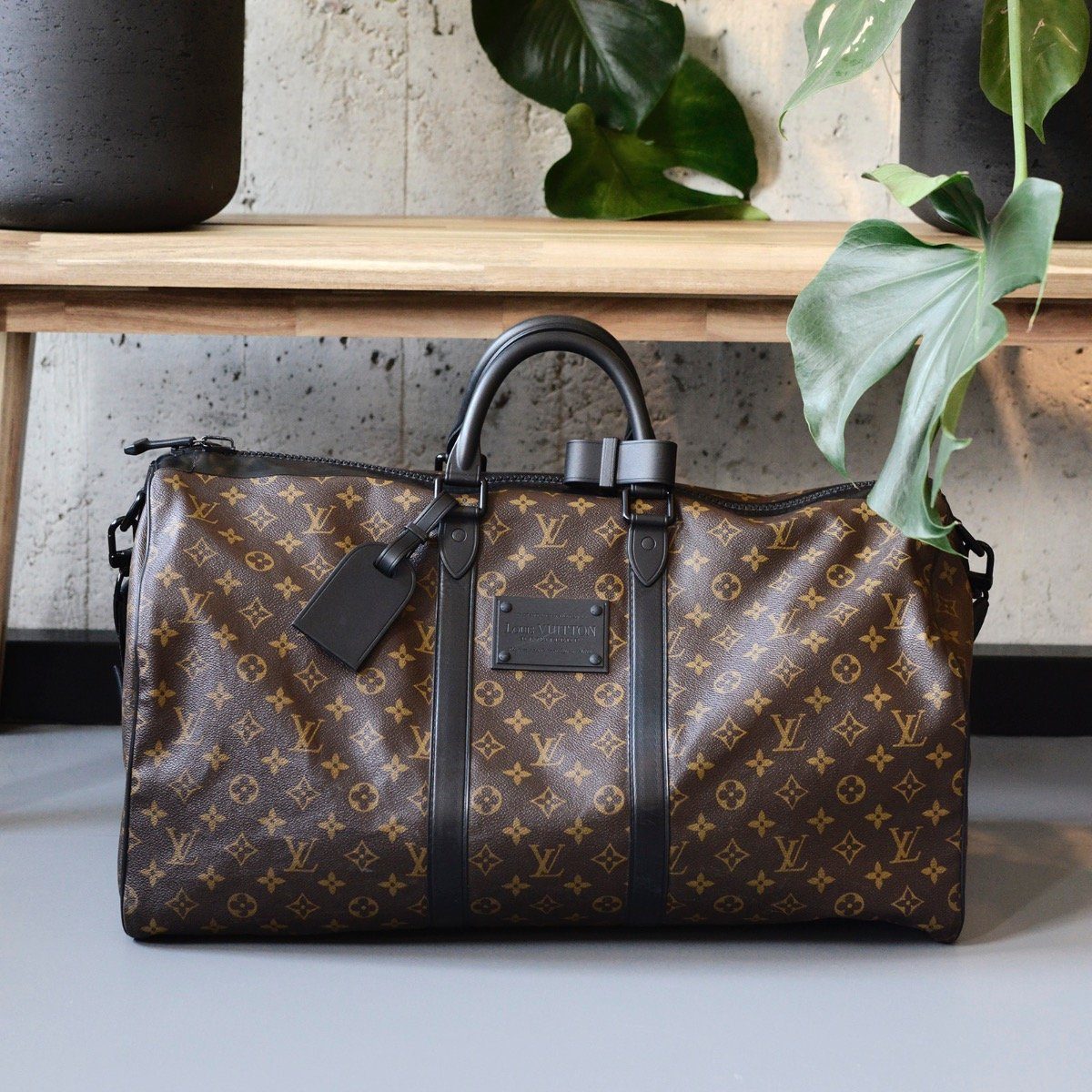Louis Vuitton Waterproof Keepall 55 Bandoulière Tasche