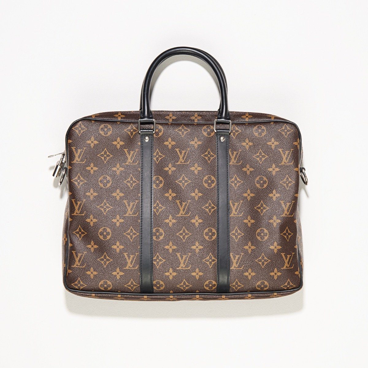 Louis Vuitton Voyage PM Monogram Macassar Aktentasche