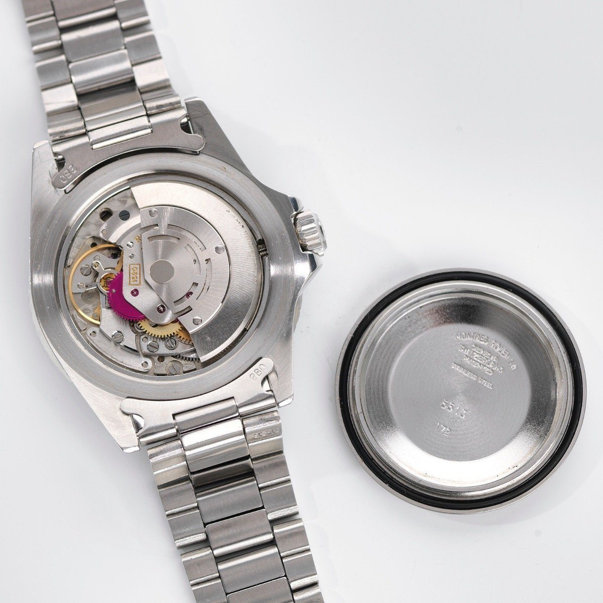 Curated Rolex 5513 Submariner Non Serif Package