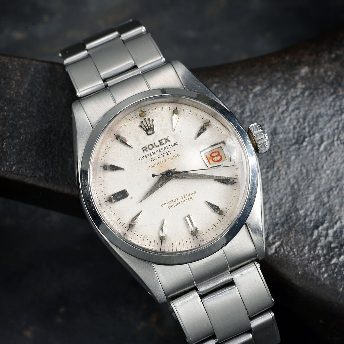 ROLEX OYSTER DATE 6534 SERPICO Y LAINO