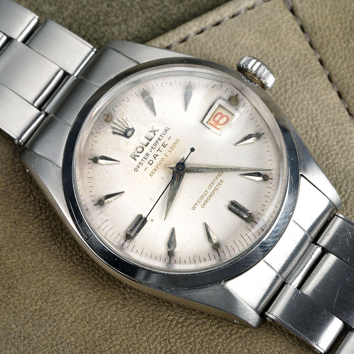 ROLEX OYSTER DATE 6534 SERPICO Y LAINO