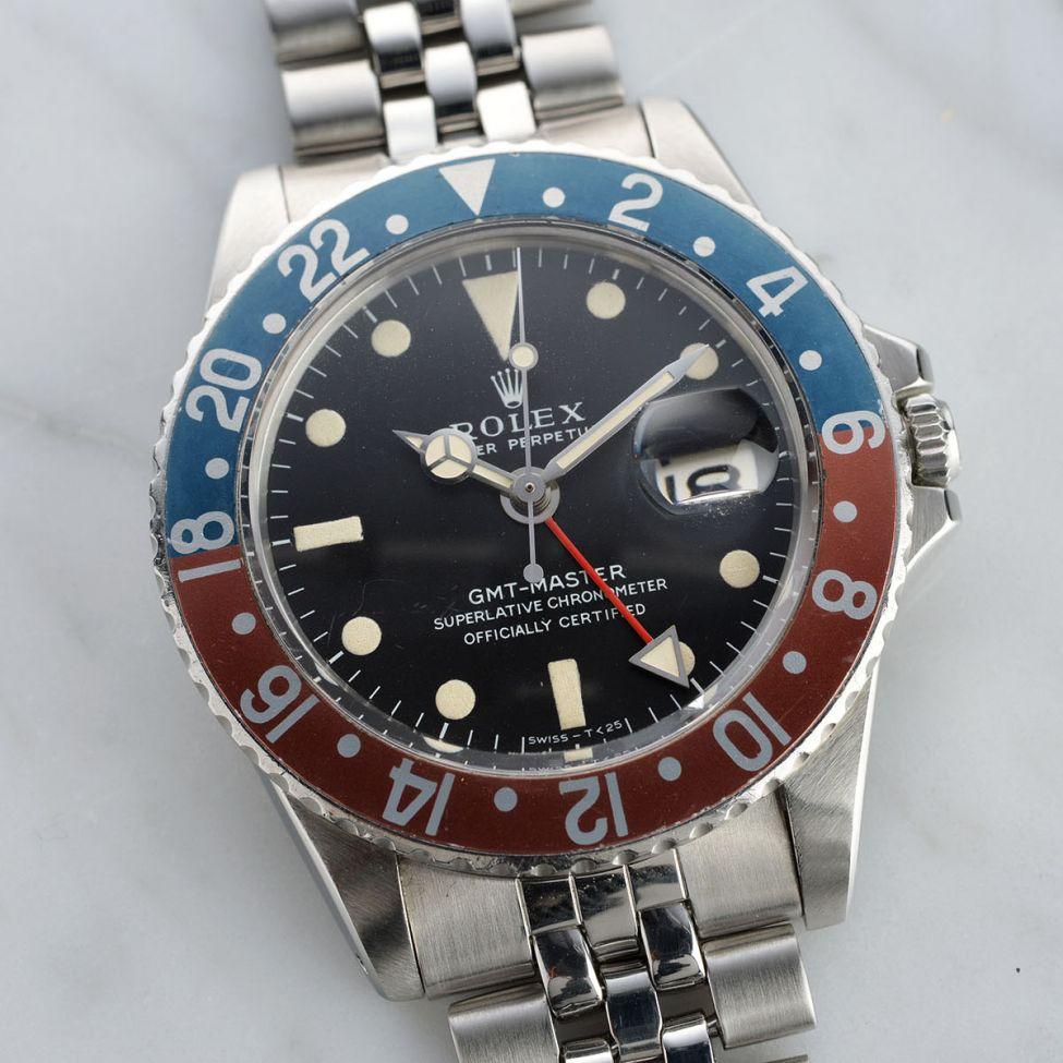 ROLEX 1675 GMT MK1 LONG E MEGA FAT FONT