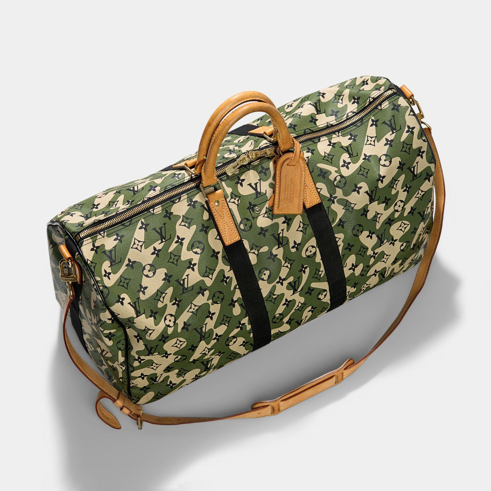 Louis Vuitton Murakami Monogramouflage Keepall 55 Tasche
