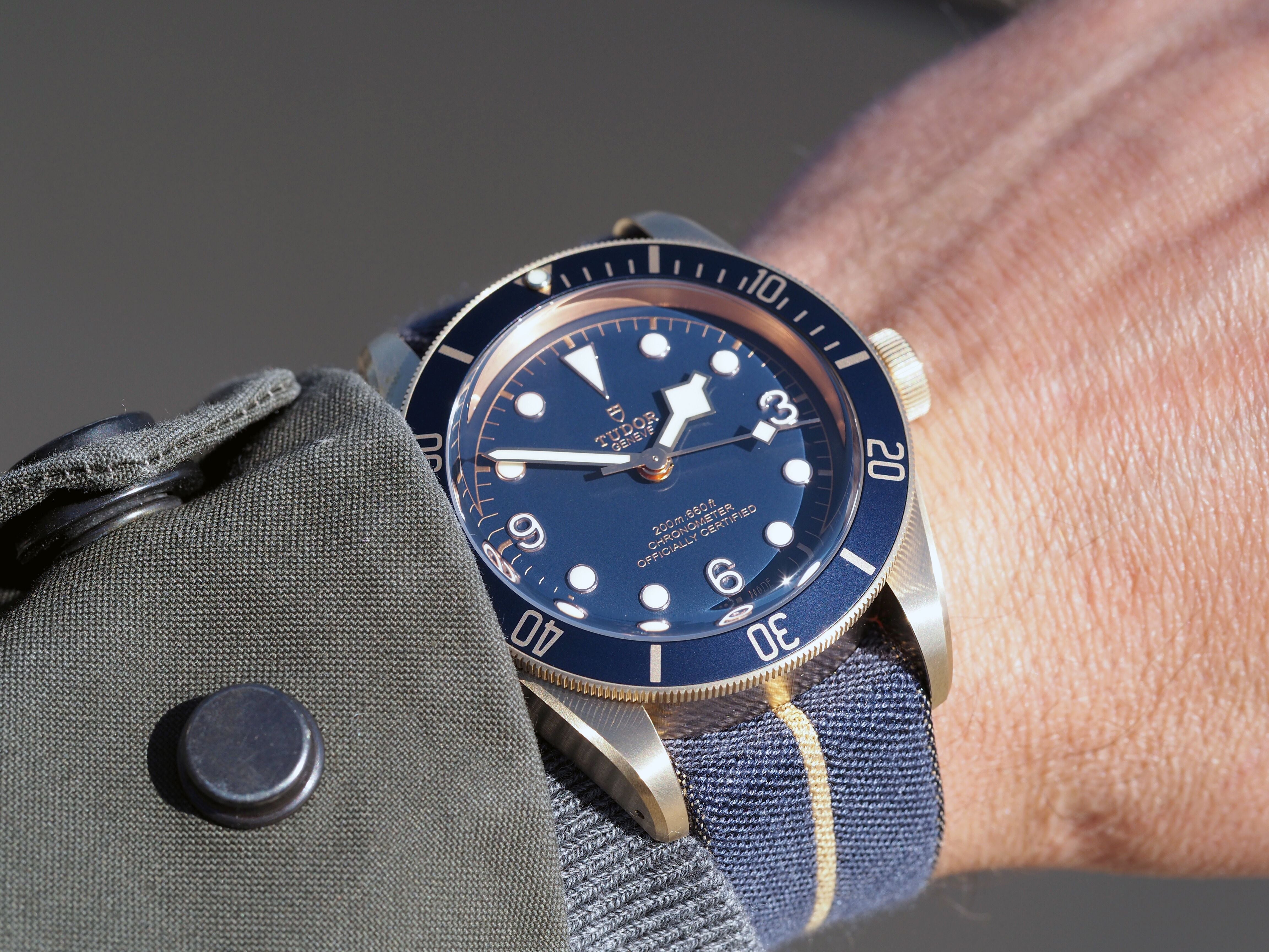 Tudor x Bucherer - The Black Bay Bronze Blue Edition