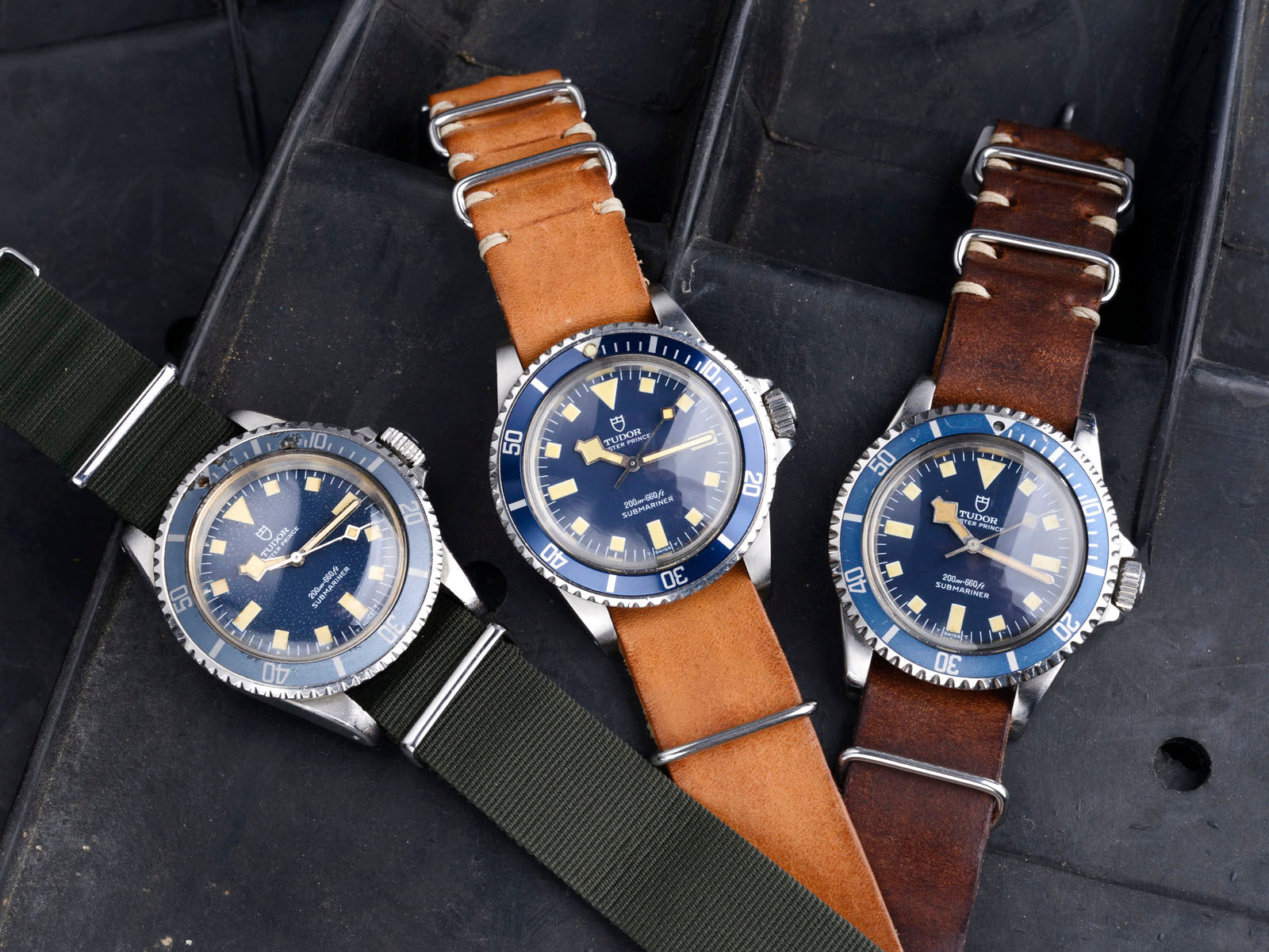 Tudor Marine National MN trio at Bulang & Sons