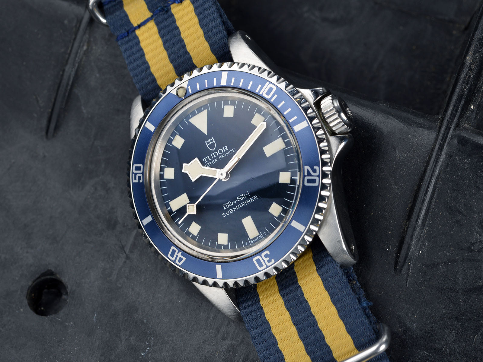 Out Of The Box - Bernhard's Grail 1977 Tudor MN Marine Nationale at Bulang & Sons. Collecting lifestyle and fine watches.