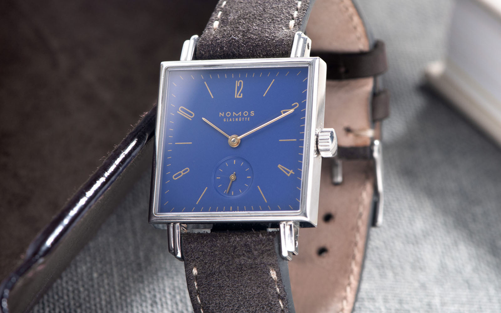 Nomos Tetra Nachtijall Blue Dial