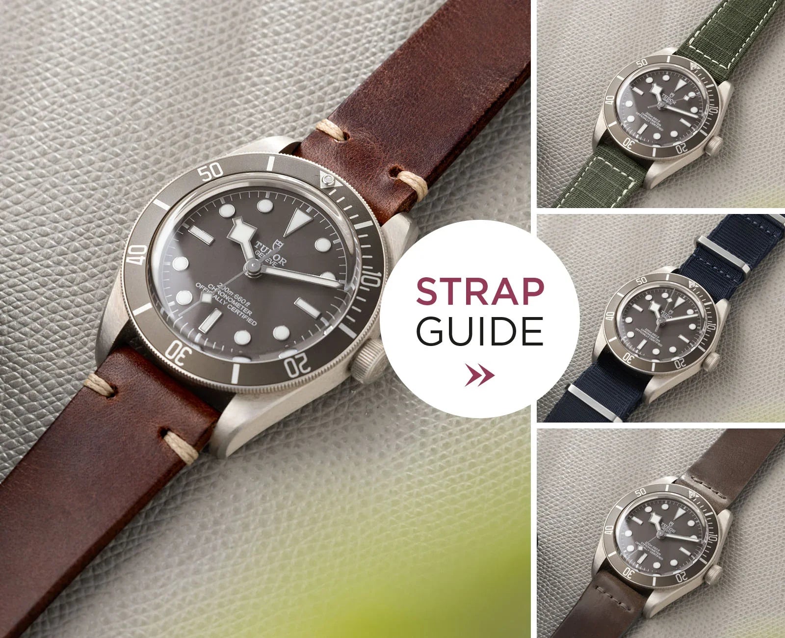 Strap Guide - Tudor Black Bay 58 Silver