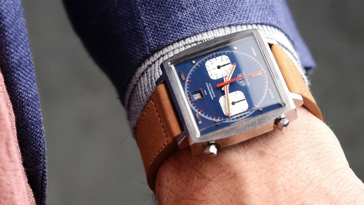 Strap Guide – The Blue Heuer Monaco