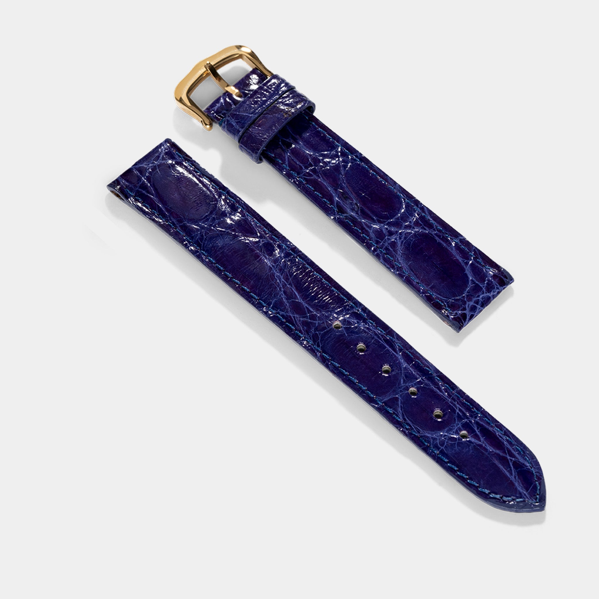 Strap for Cartier 17.5 mm - The Purple Alligator Watch Strap