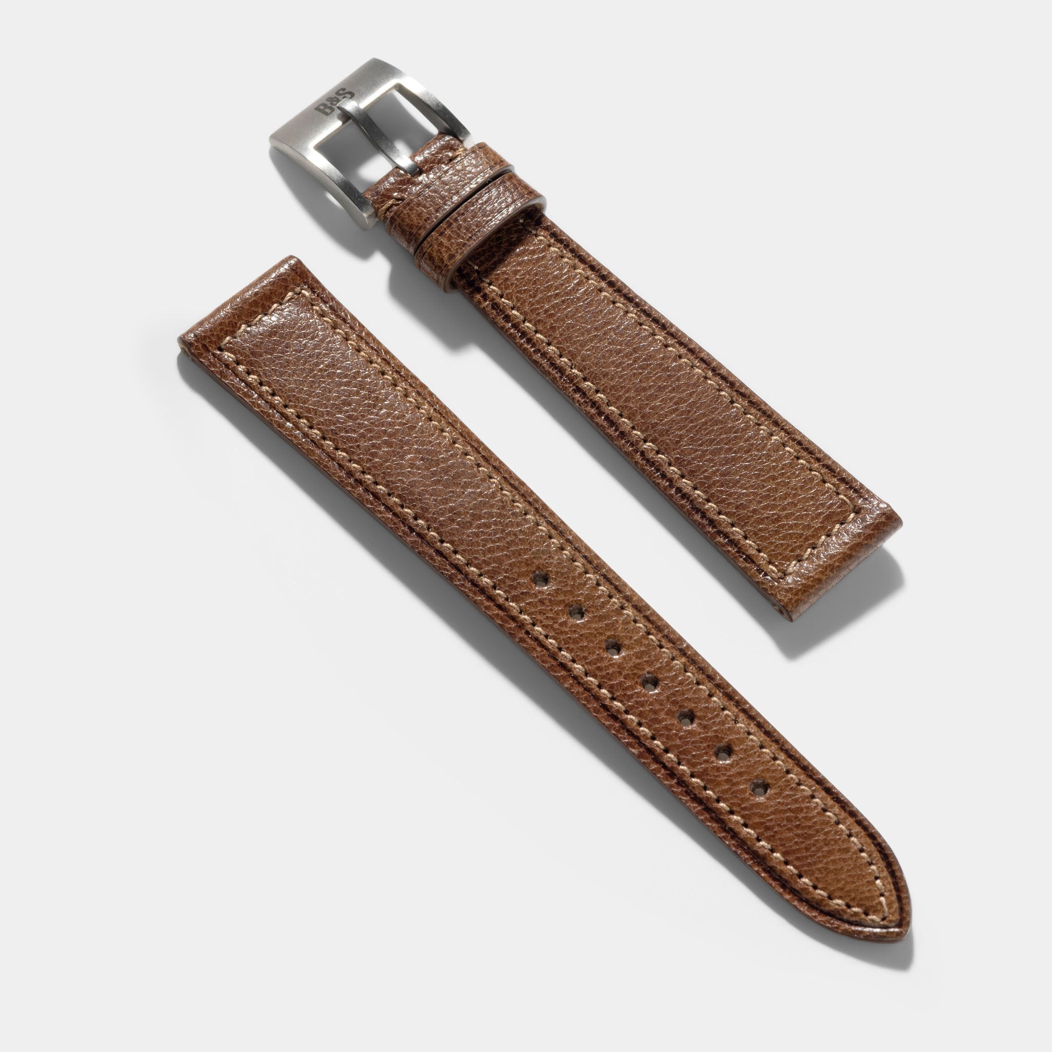 Strap for Patek Philippe 3940 Perpetual – Burnished Tobacco Brown Calfskin