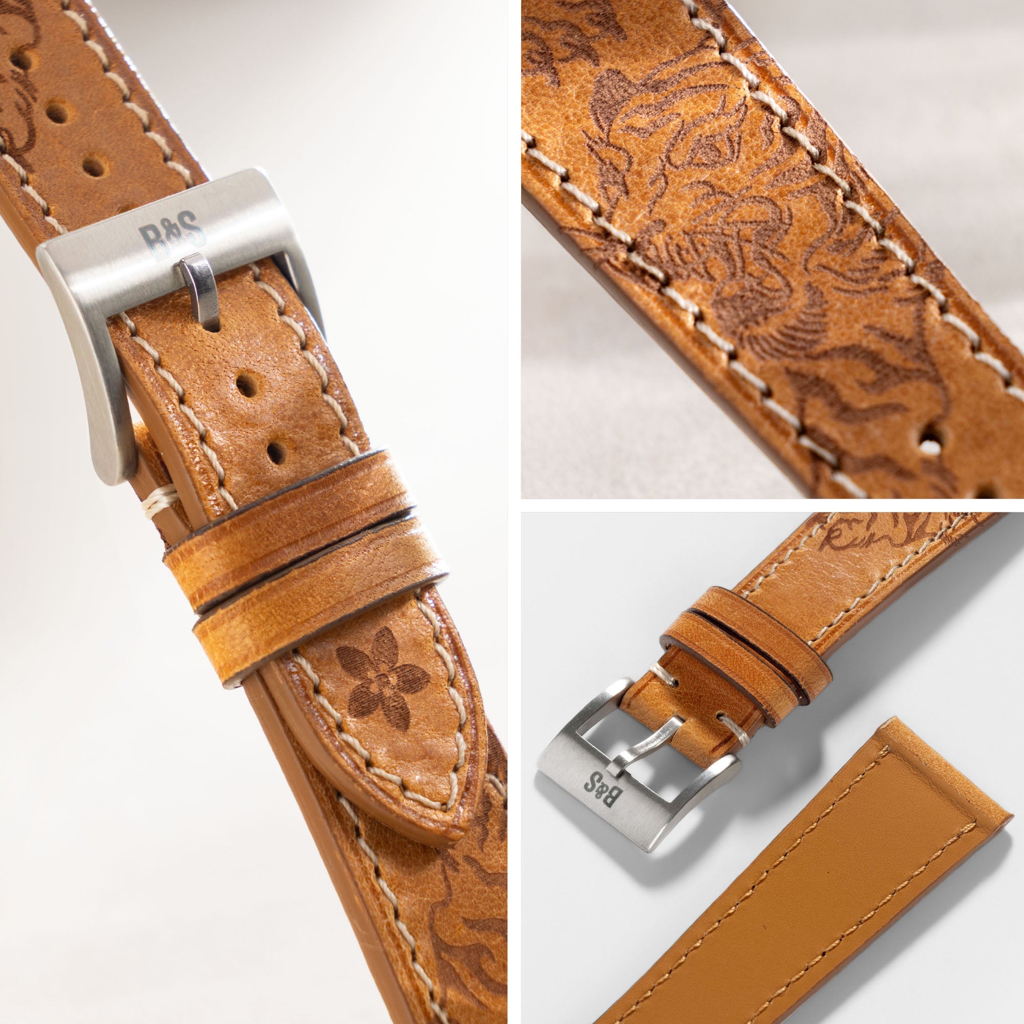 The Crouching Tiger Tattoo Watch Strap - Jubilee Edition by Bulang & Sons