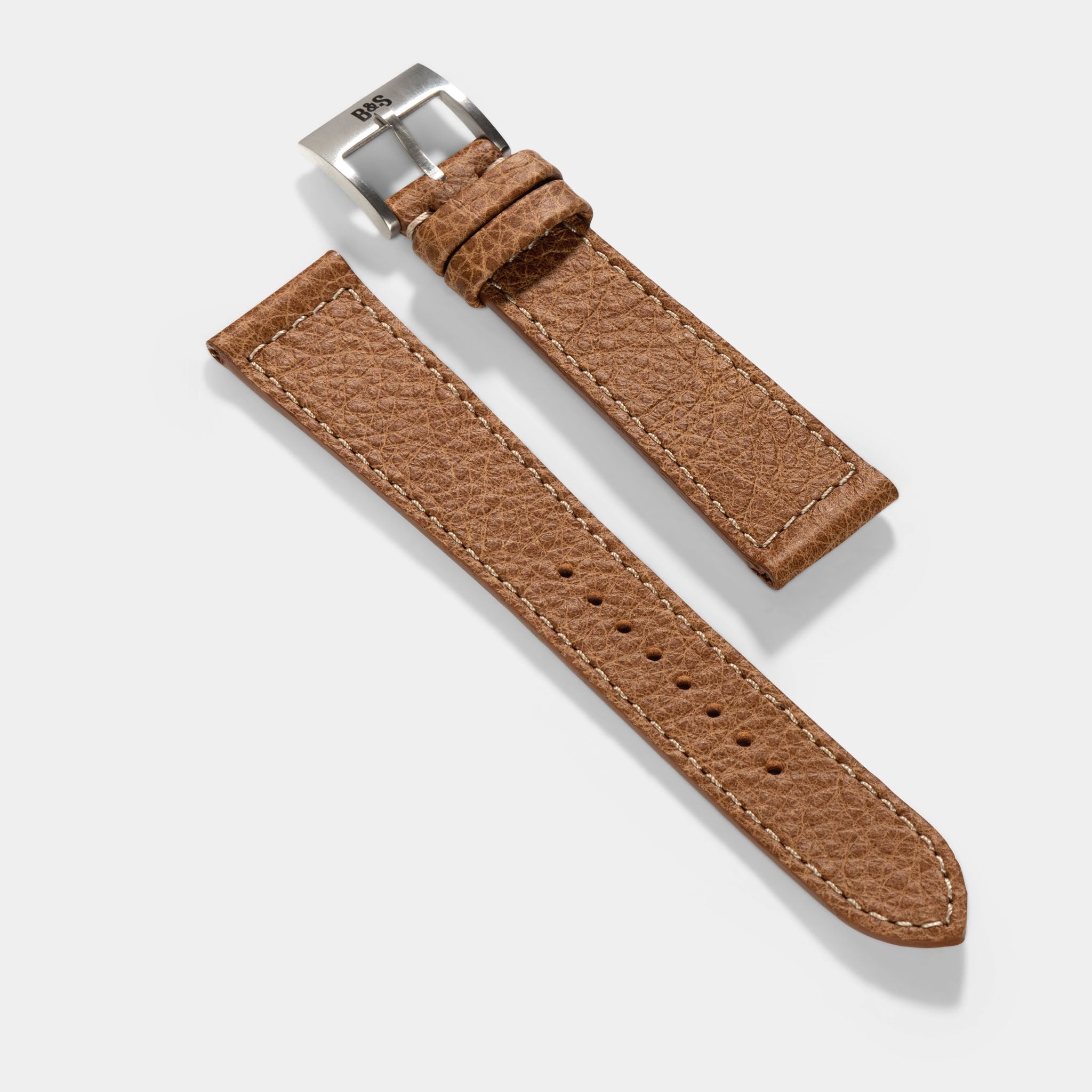 Sporty_Elegant_Brown_Leather_Watch_Strap_For_Vintage_Watches