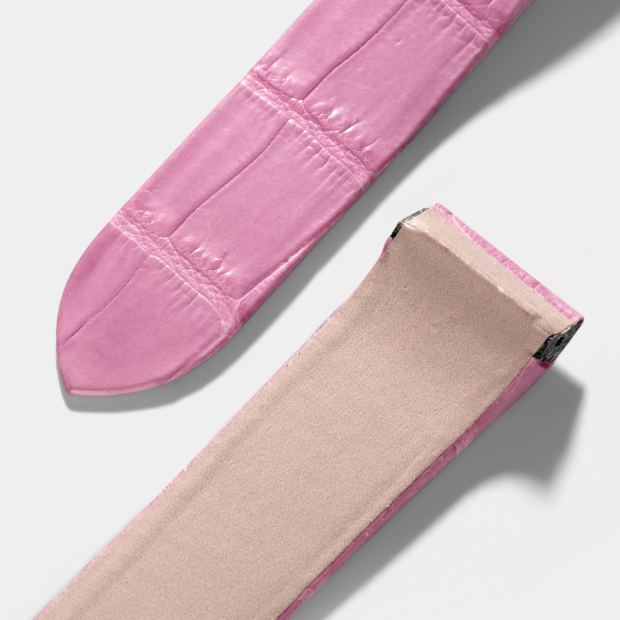 Luxury_Pink_Alligator_leather_Watch_Strap_For_Cartier_Santos_100_XL