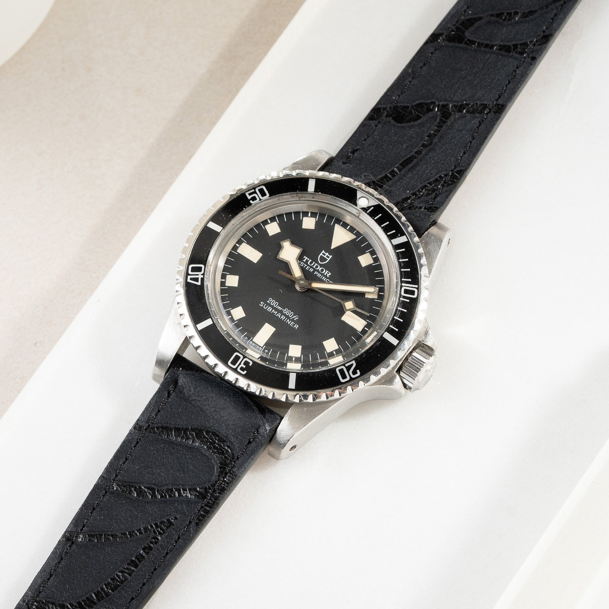 Luxury_structured_black_Leather_Watch_Strap_Tudor_Submariner_Snowflake_9401