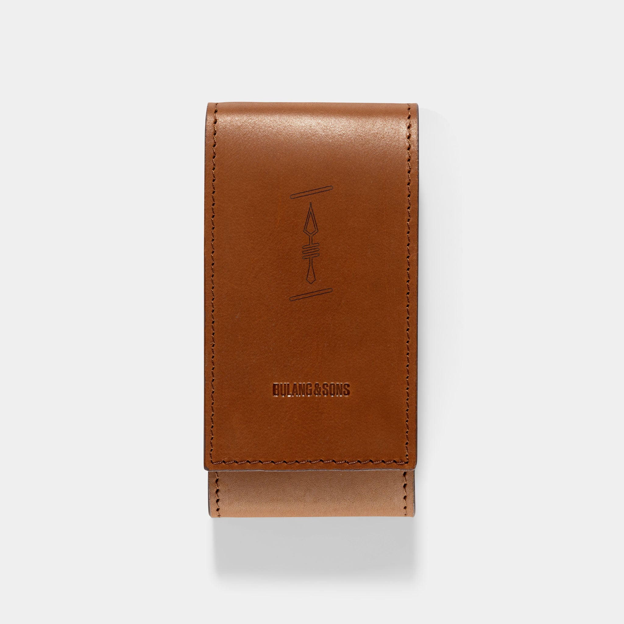 Arrow Chevalin Cognac Brown Leather Watch Pouch