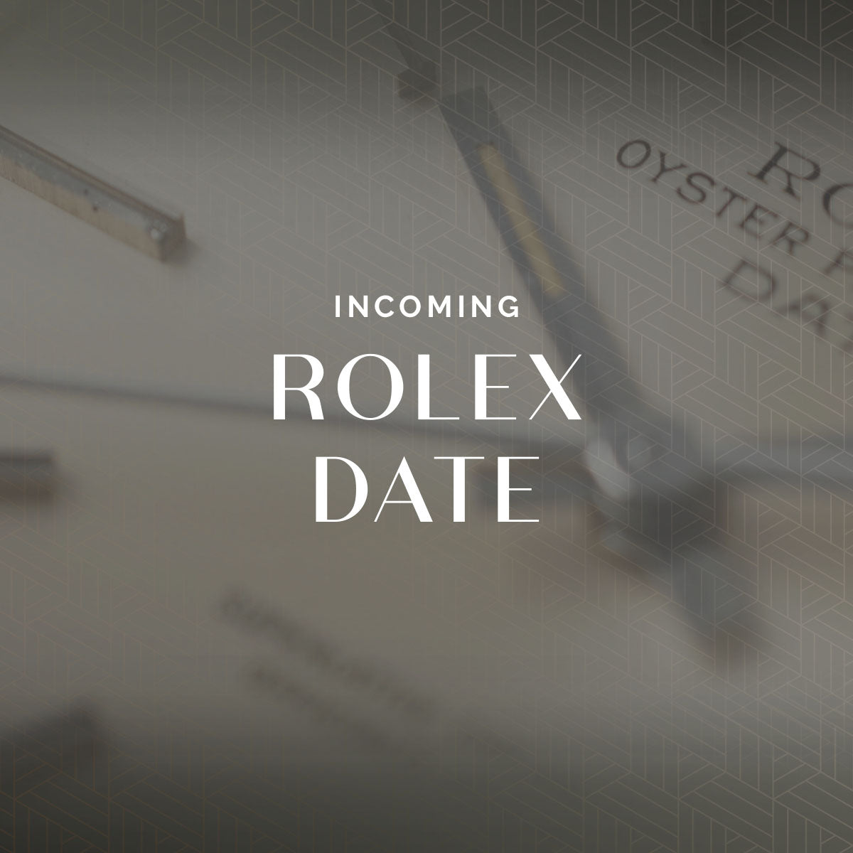 Rolex Oyster-Perpetual 6285 with honeycomb red writing dial in 18k yellow gold and original warranty papers - incoming