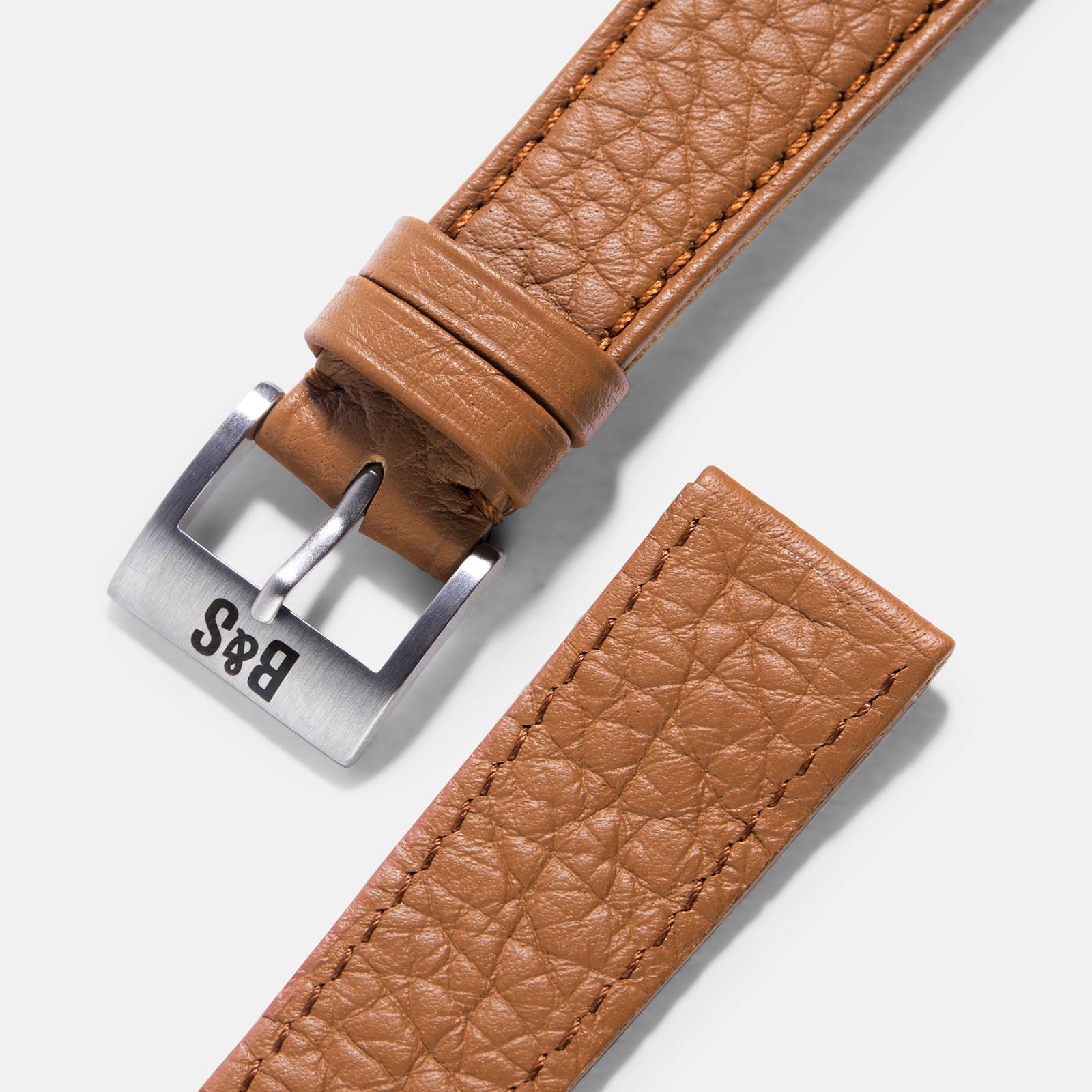 Strap for Omega Speedmaster Professional - Taurillon Brown Leather