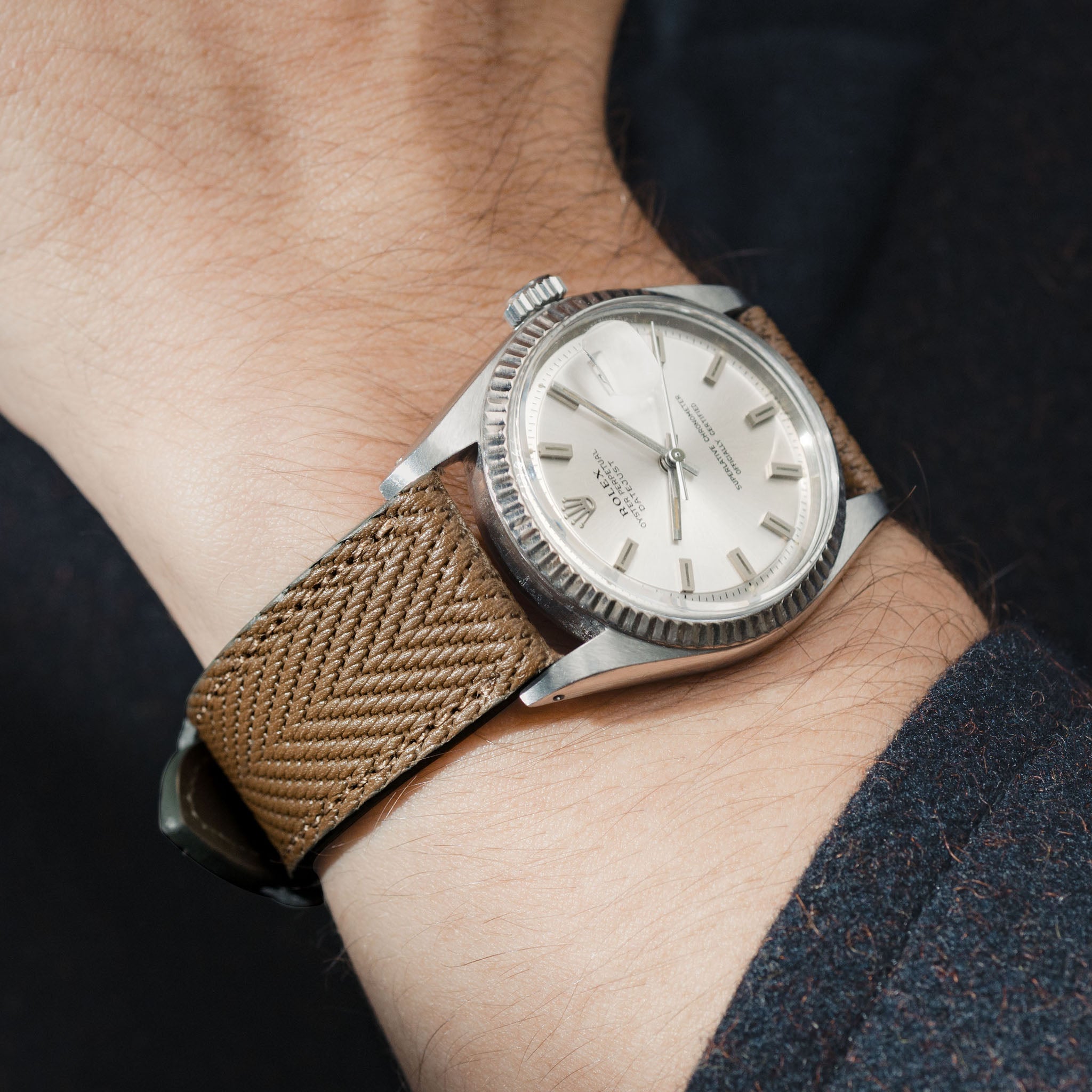 The Berlin Leather Watch Strap - Jubilee Edition