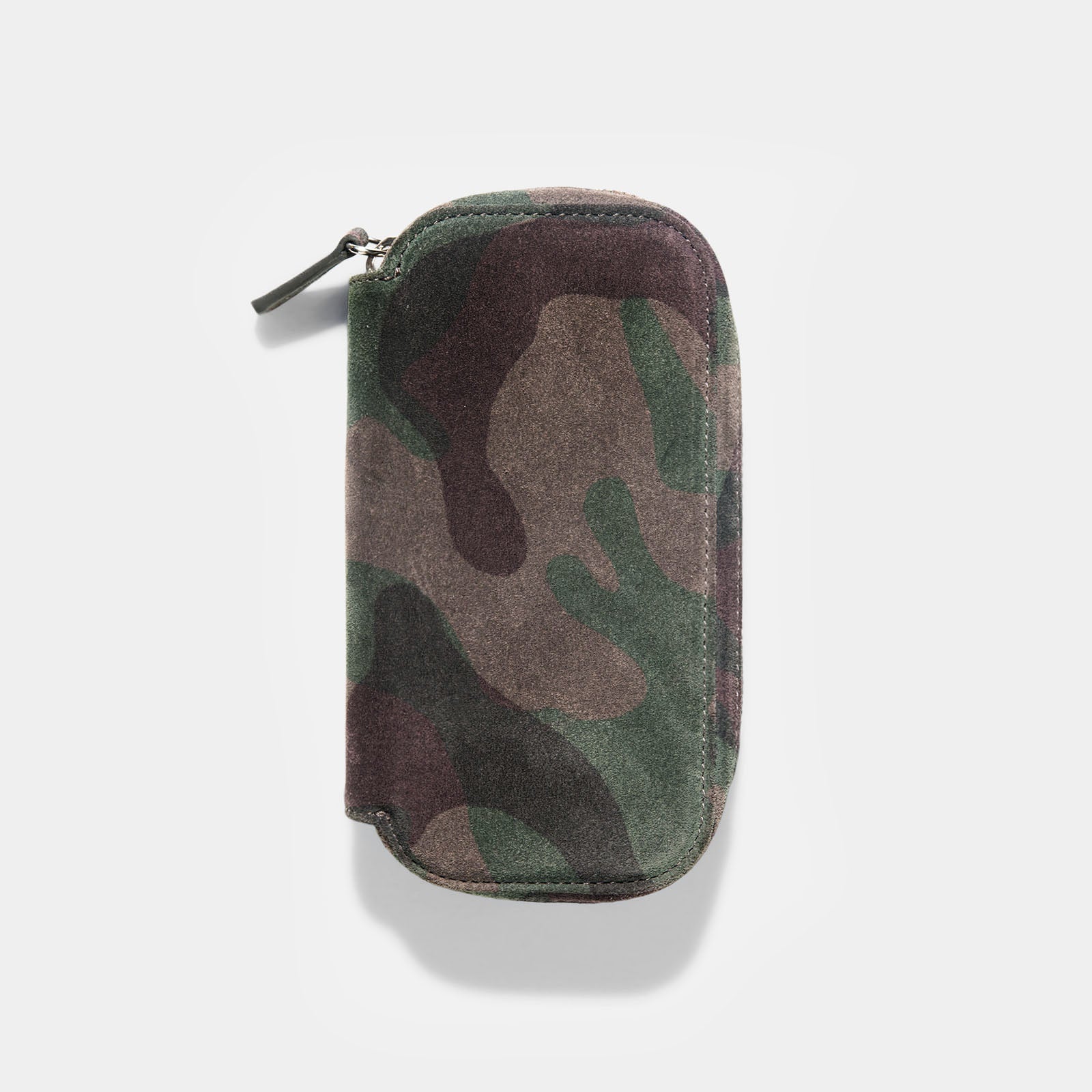 Zip Wildleder Uhrenetui Camo
