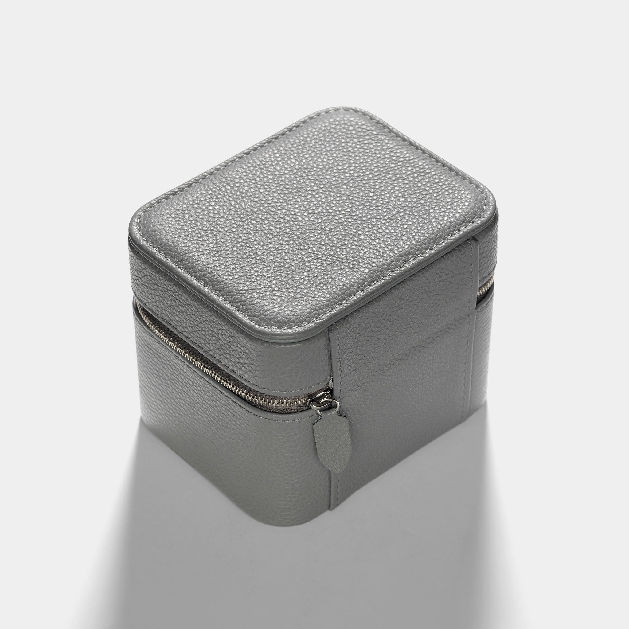 Audemars Piguet Light Grey Leather Two Watch Travel Case