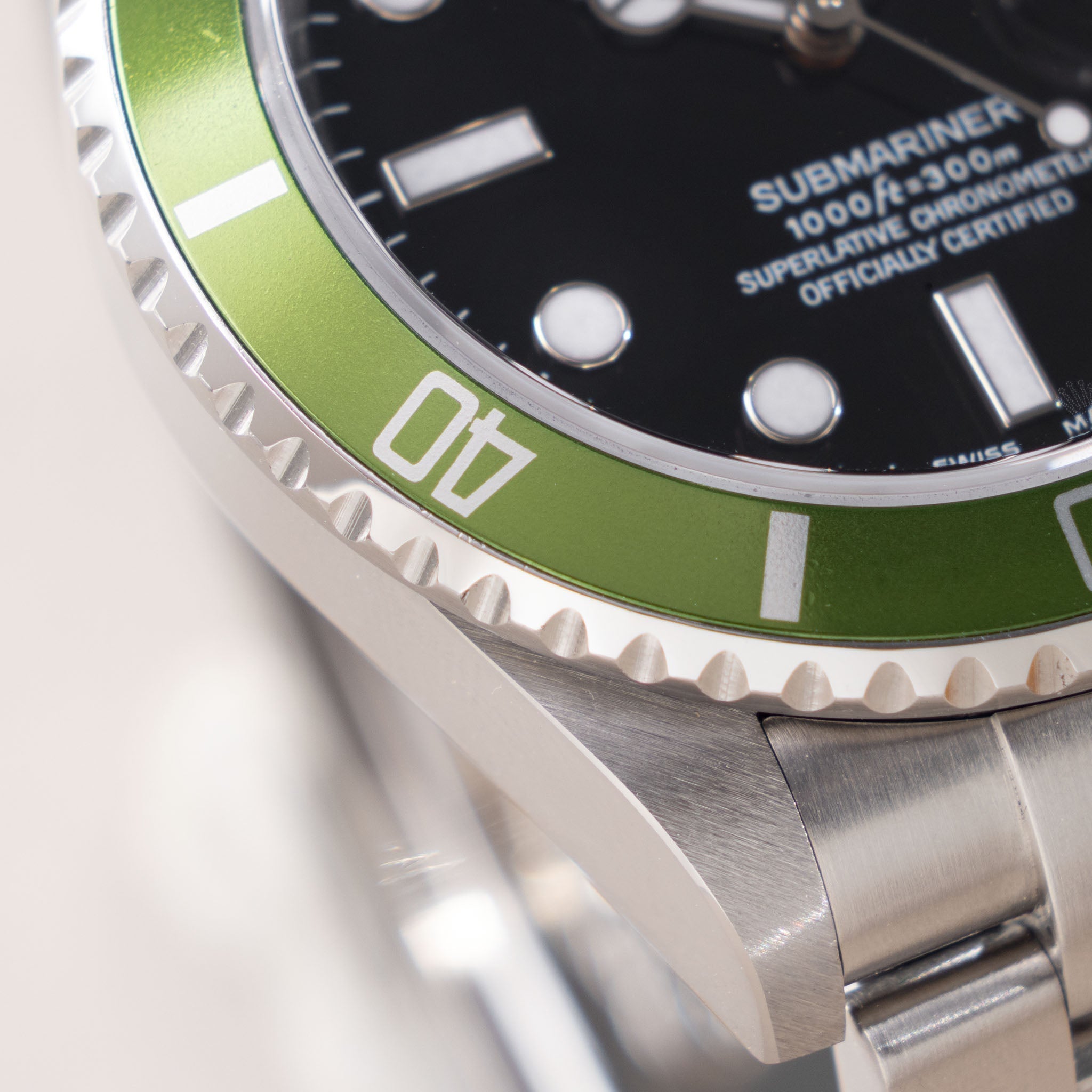 Rolex 16610 LV “Kermit” Flat 4 Box and Paper Set