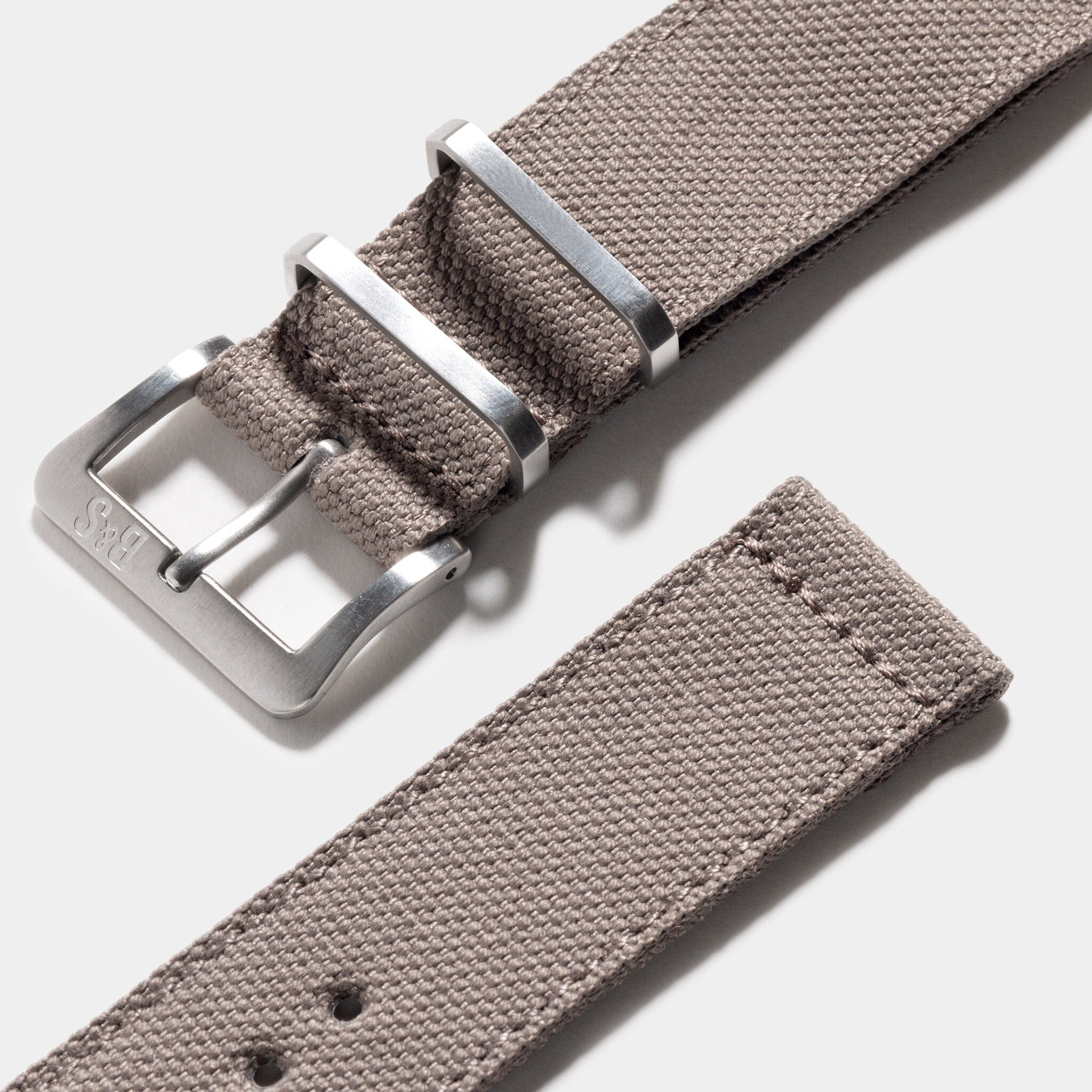 Uhrenarmband für IWC Portofino - Taupe Canvas