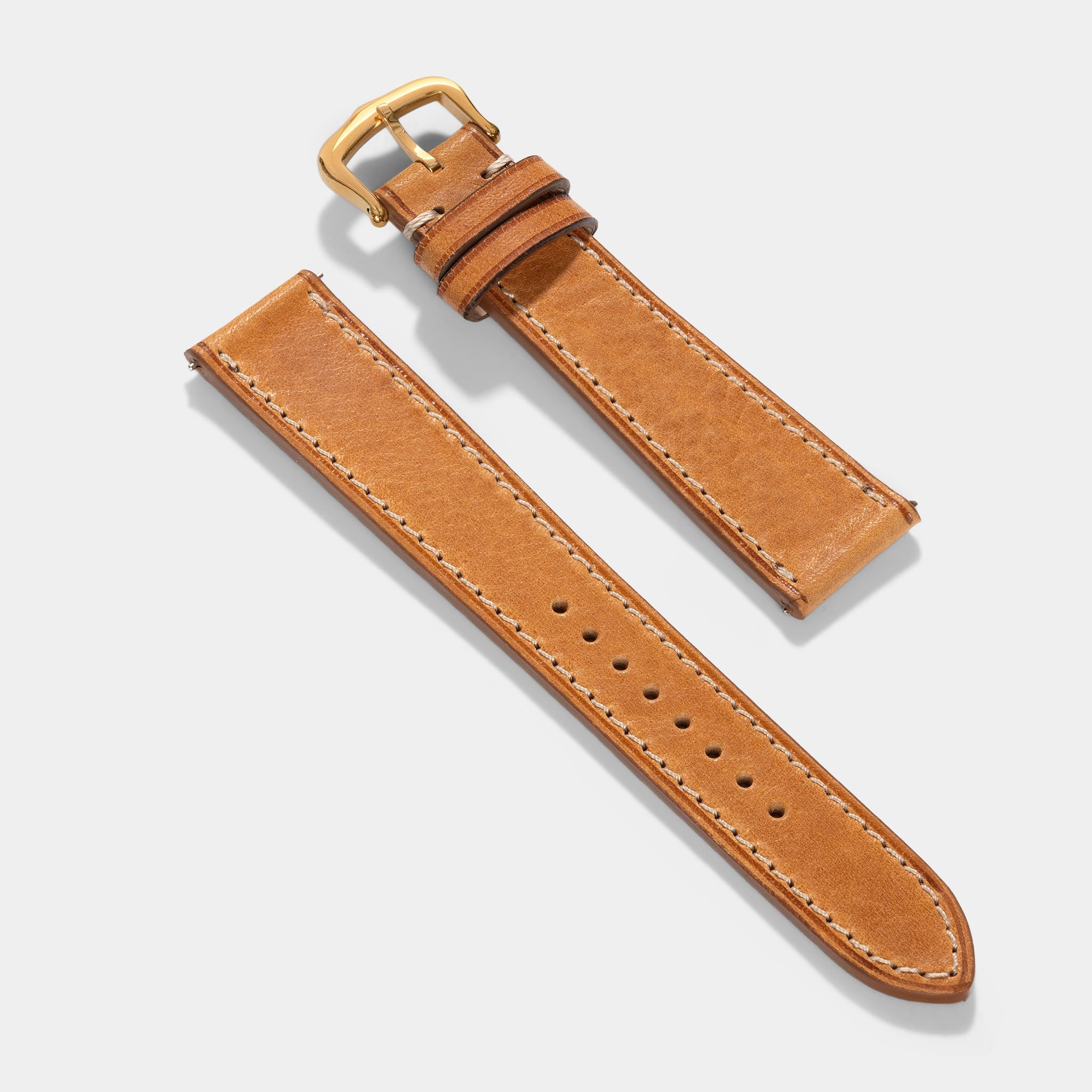 Uhrenarmband für Cartier Tank Louis (2021-2024) - The Durham Cognac