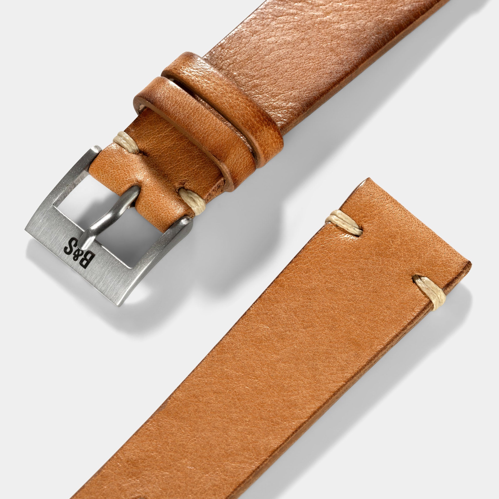 Strap for Omega Speedmaster Professional - Caramel Brown Leather