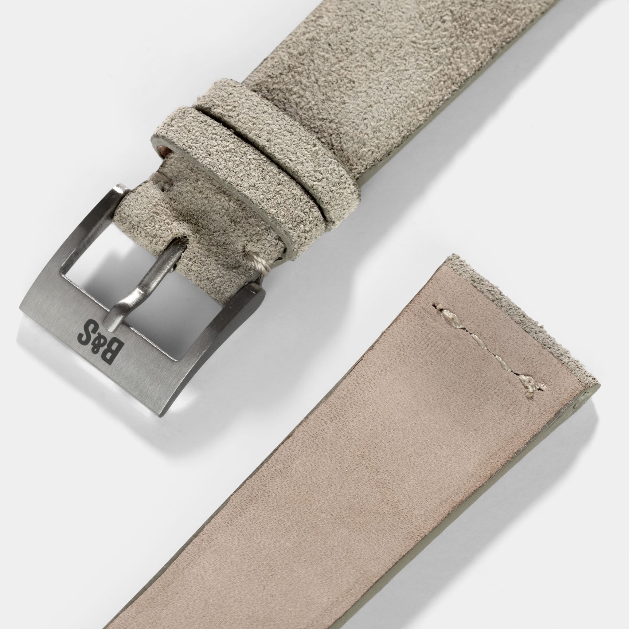Uhrenarmband für Rolex Submariner 5513 & 1680 - Grey Silky Suede