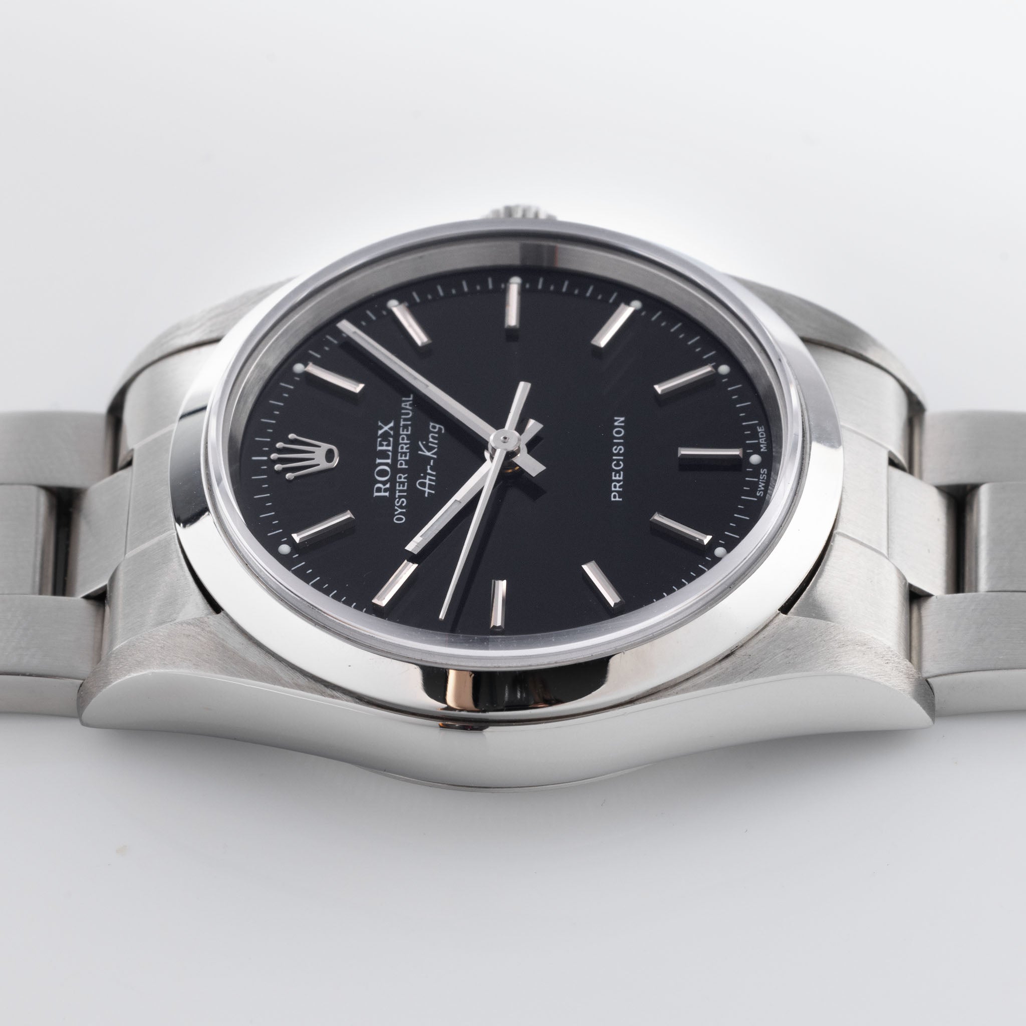 Rolex Oyster Perpetual Air-King 14000 Schwarzes Zifferblatt