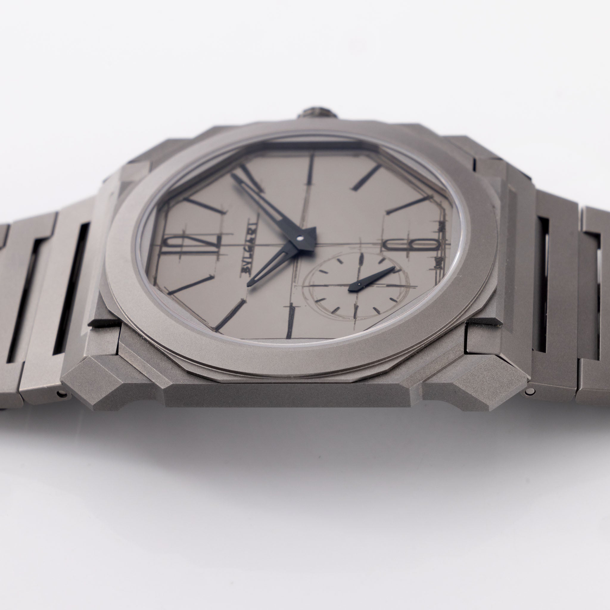 Bulgari Octo Finissimo ‘Sketch’ 10 Jahre Jubiläum Limitierte Edition Titan Referenz 103672