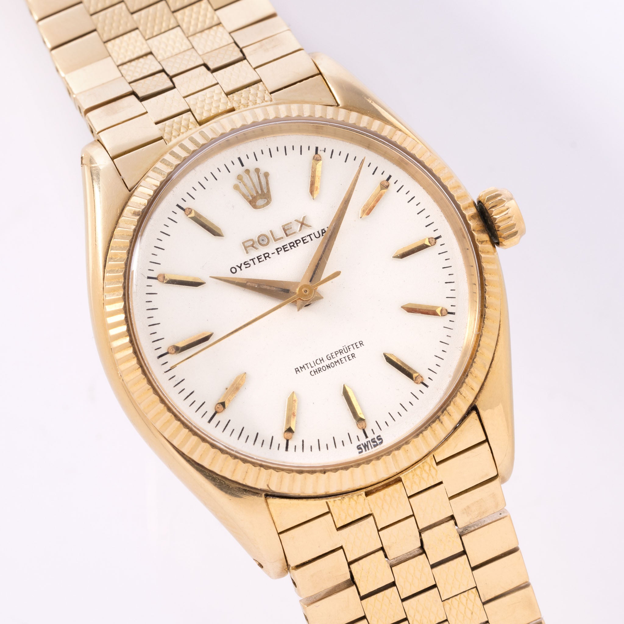 Rolex Oyster Perpetual 6567 „Amtlich geprüfter Chronometer“ Brick Band