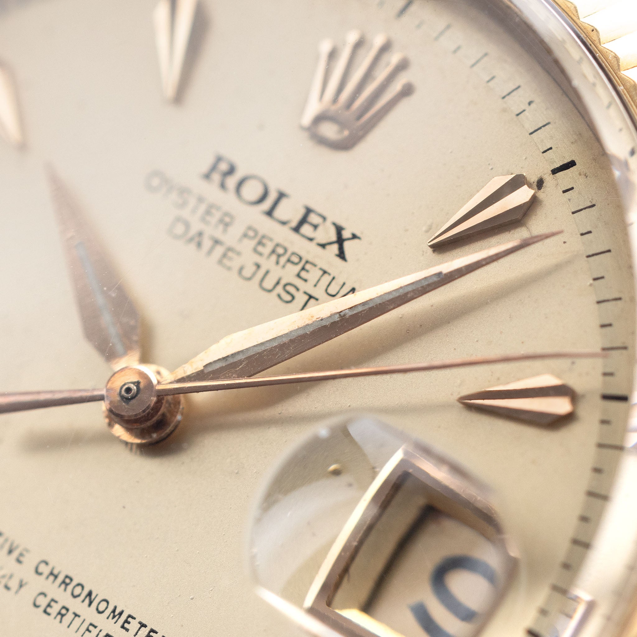 ROLEX DATEJUST 6605 Gelbgold