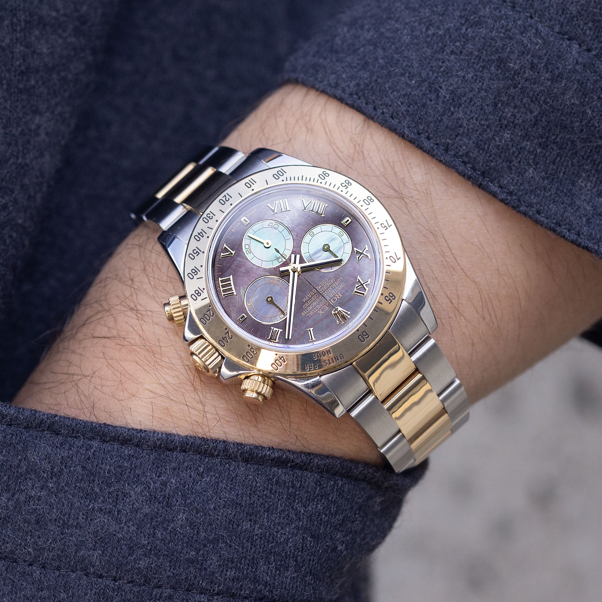 ROLEX DAYTONA 116523 TAHITIAN Perlmutt Zifferblatt