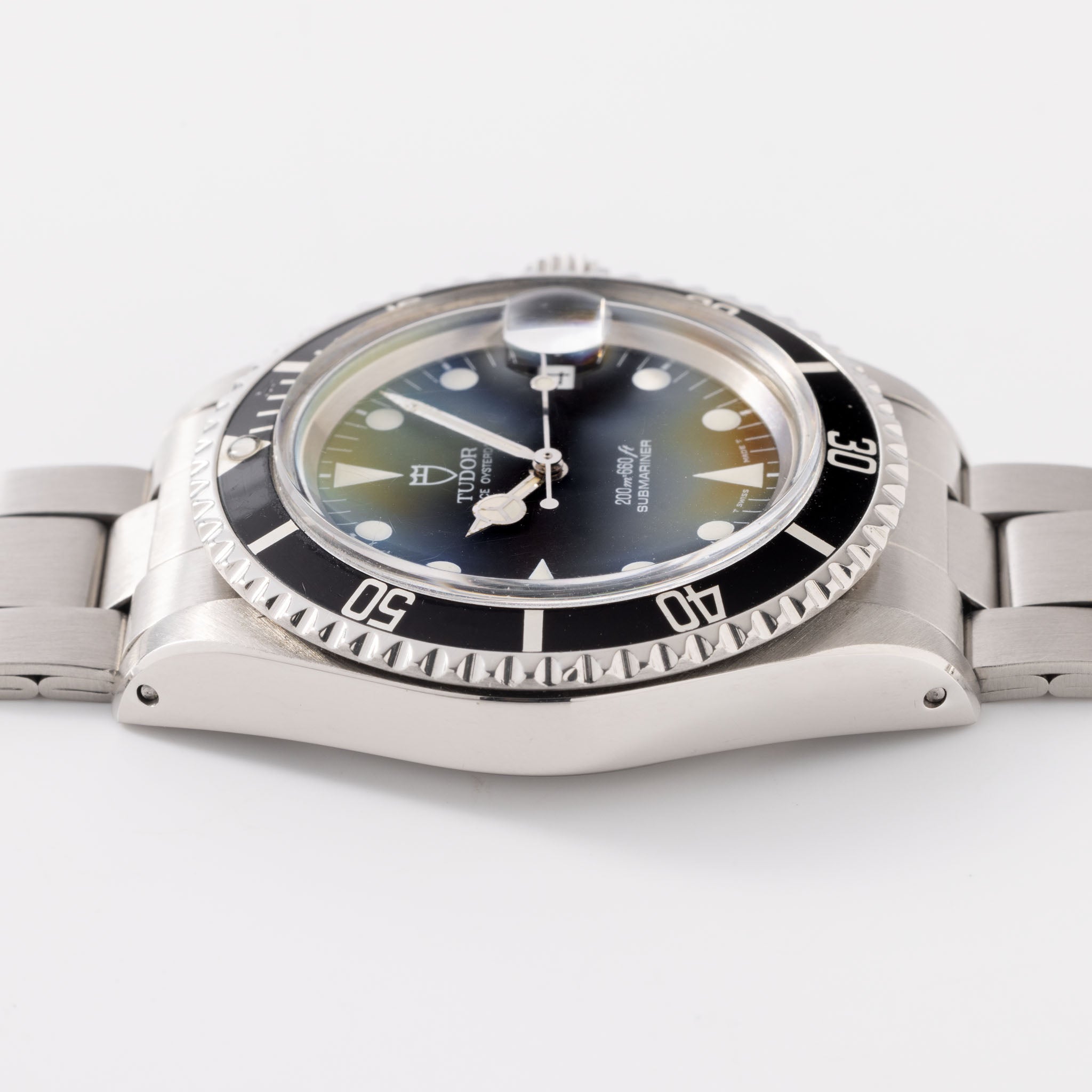 TUDOR SUBMARINER DATE 79090 Schwarzes Zifferblatt