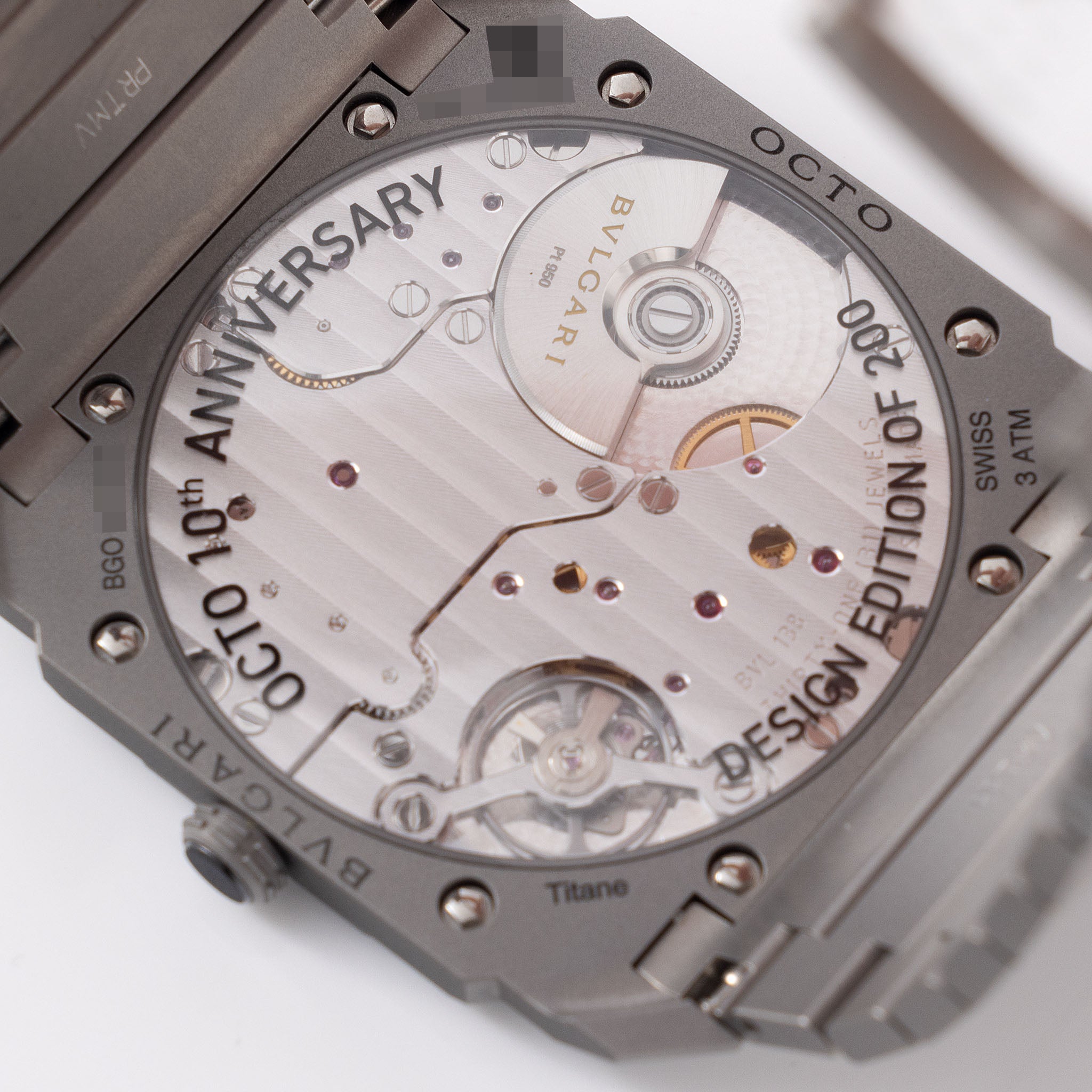 Bulgari Octo Finissimo ‘Sketch’ 10 Jahre Jubiläum Limitierte Edition Titan Referenz 103672