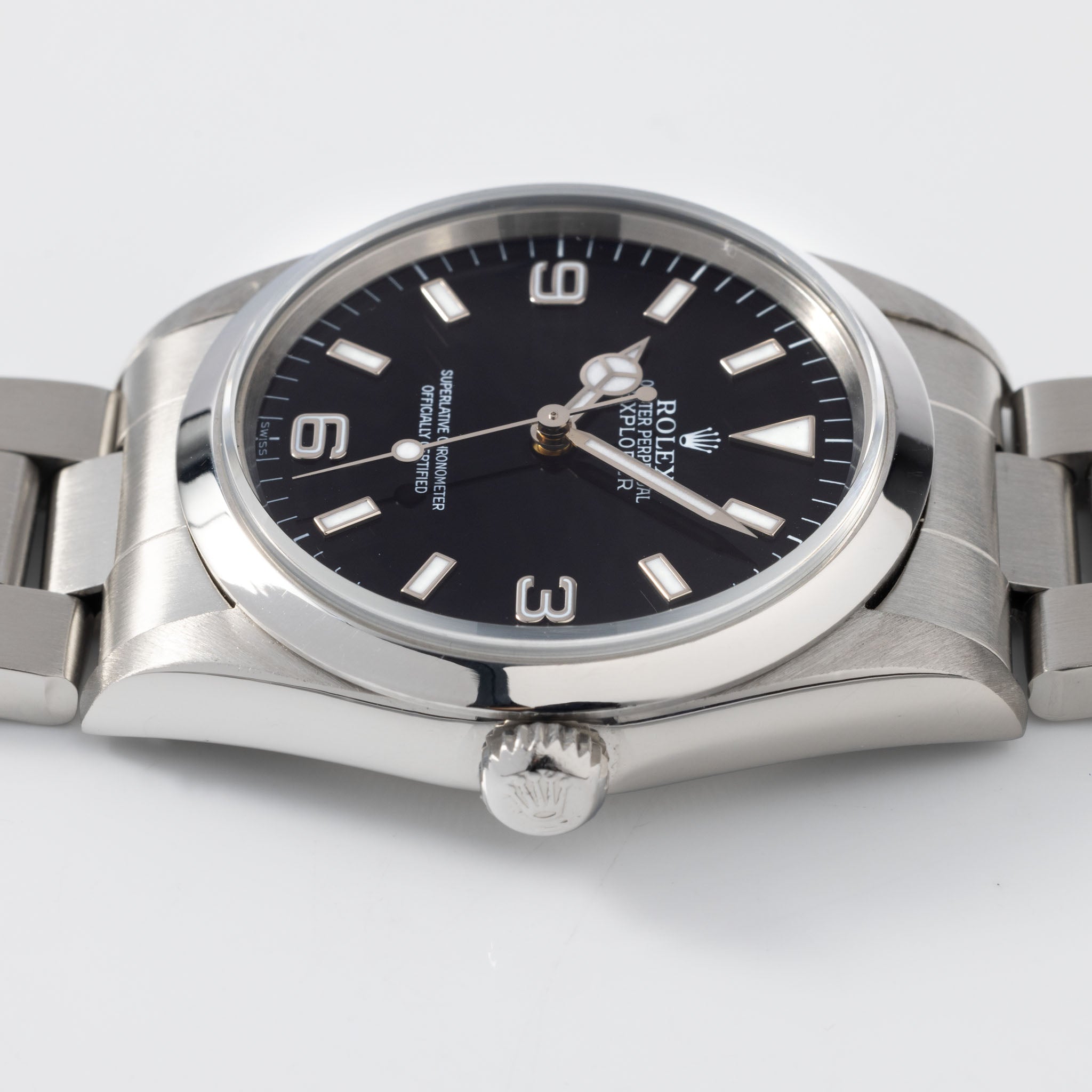 Rolex Explorer 14270 Swiss Only Zifferblatt