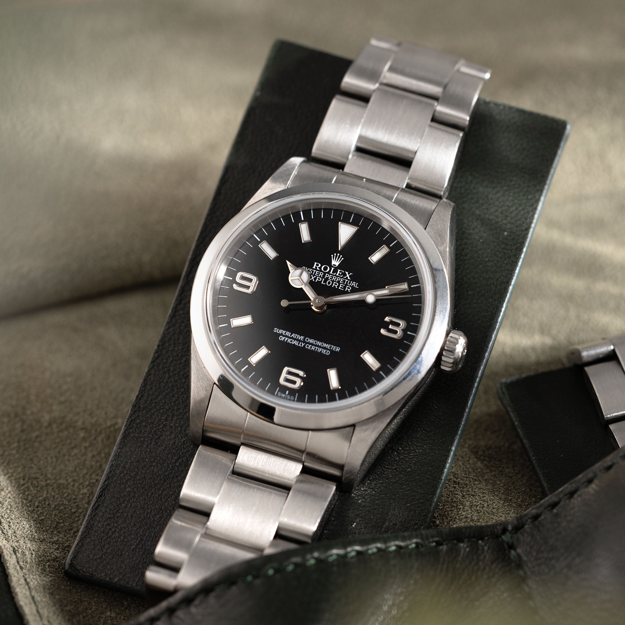 Rolex Explorer 14270 Swiss Only Zifferblatt