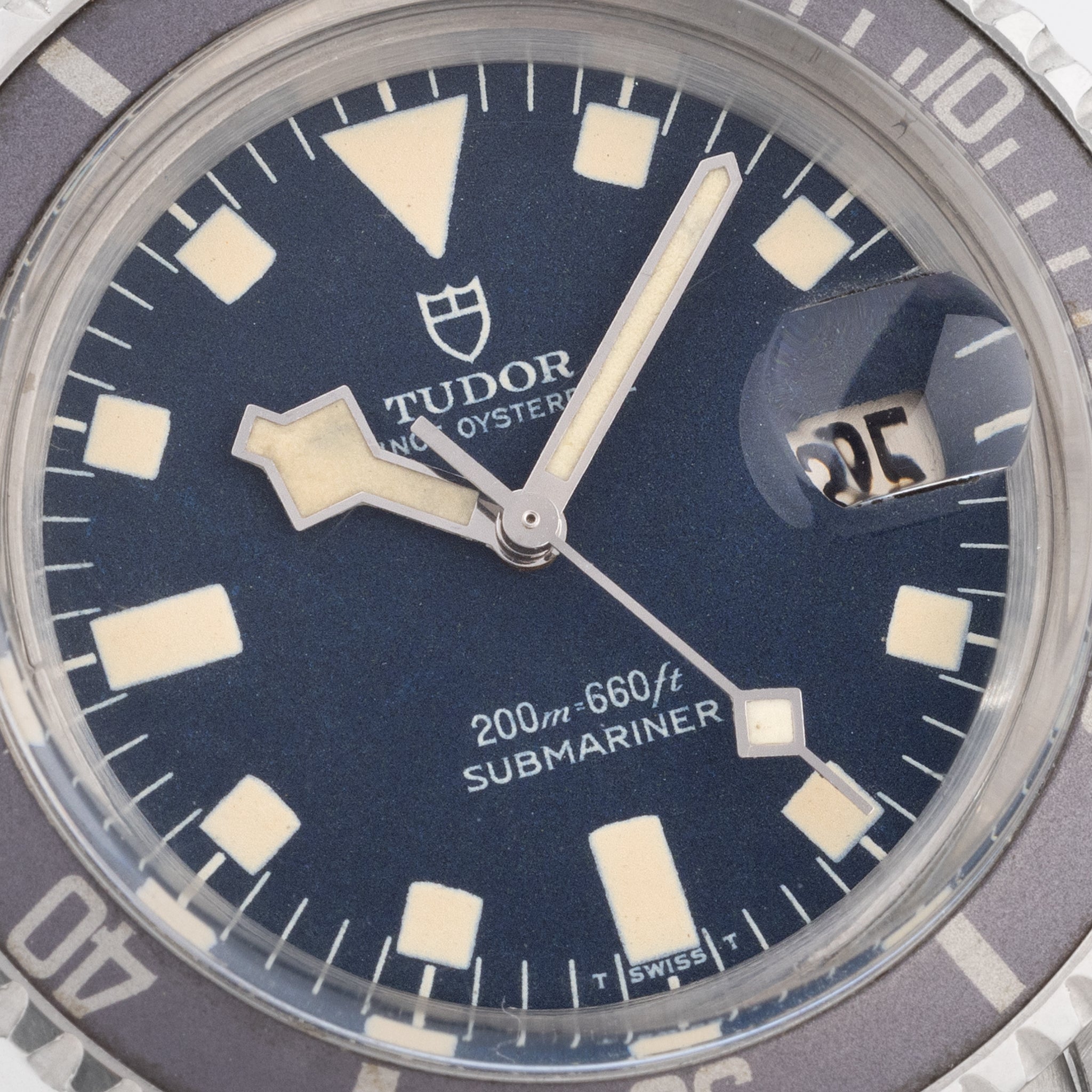 Tudor Submariner Snowflake 9411/0 Blaues Zifferblatt
