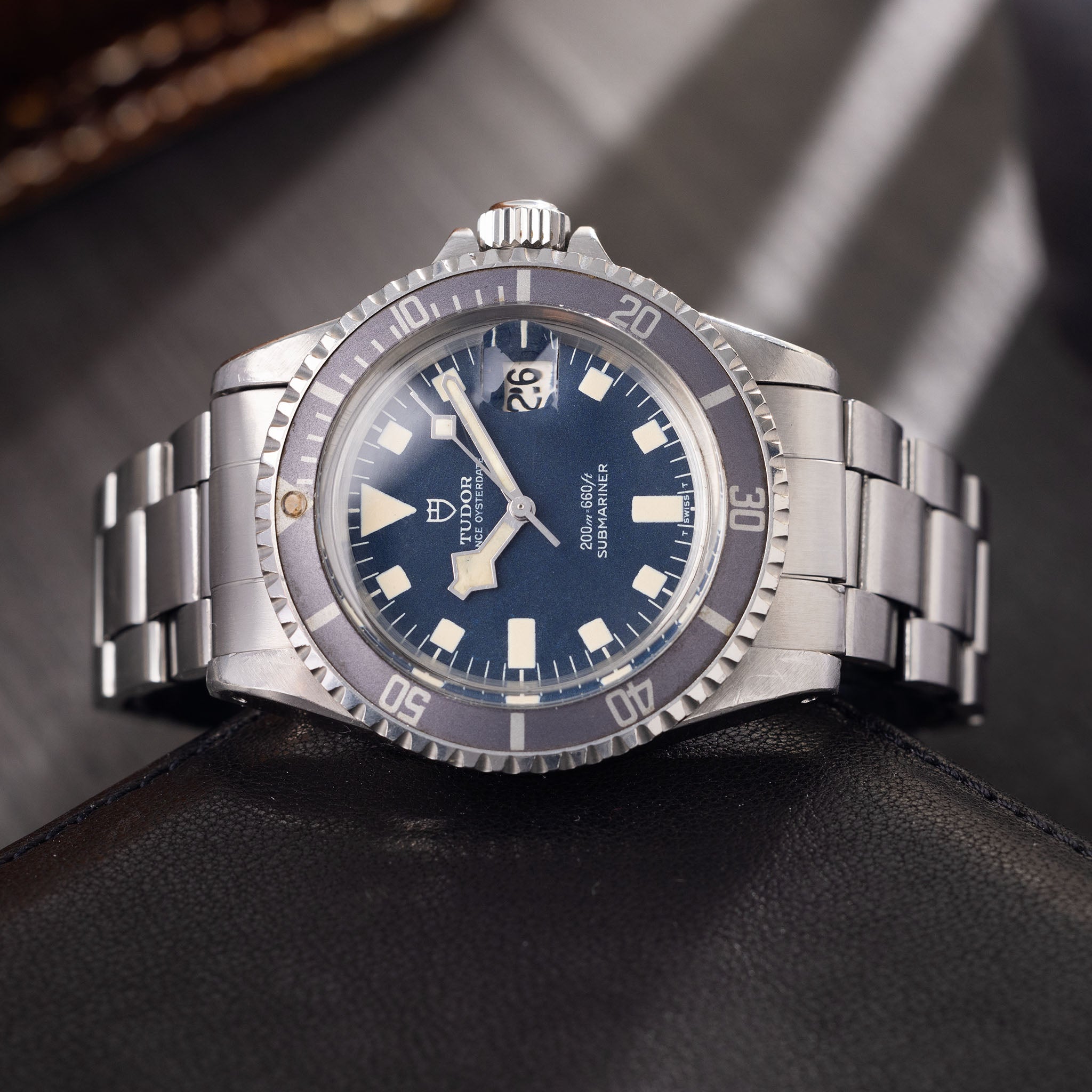 Tudor Submariner Snowflake 9411/0 Blaues Zifferblatt