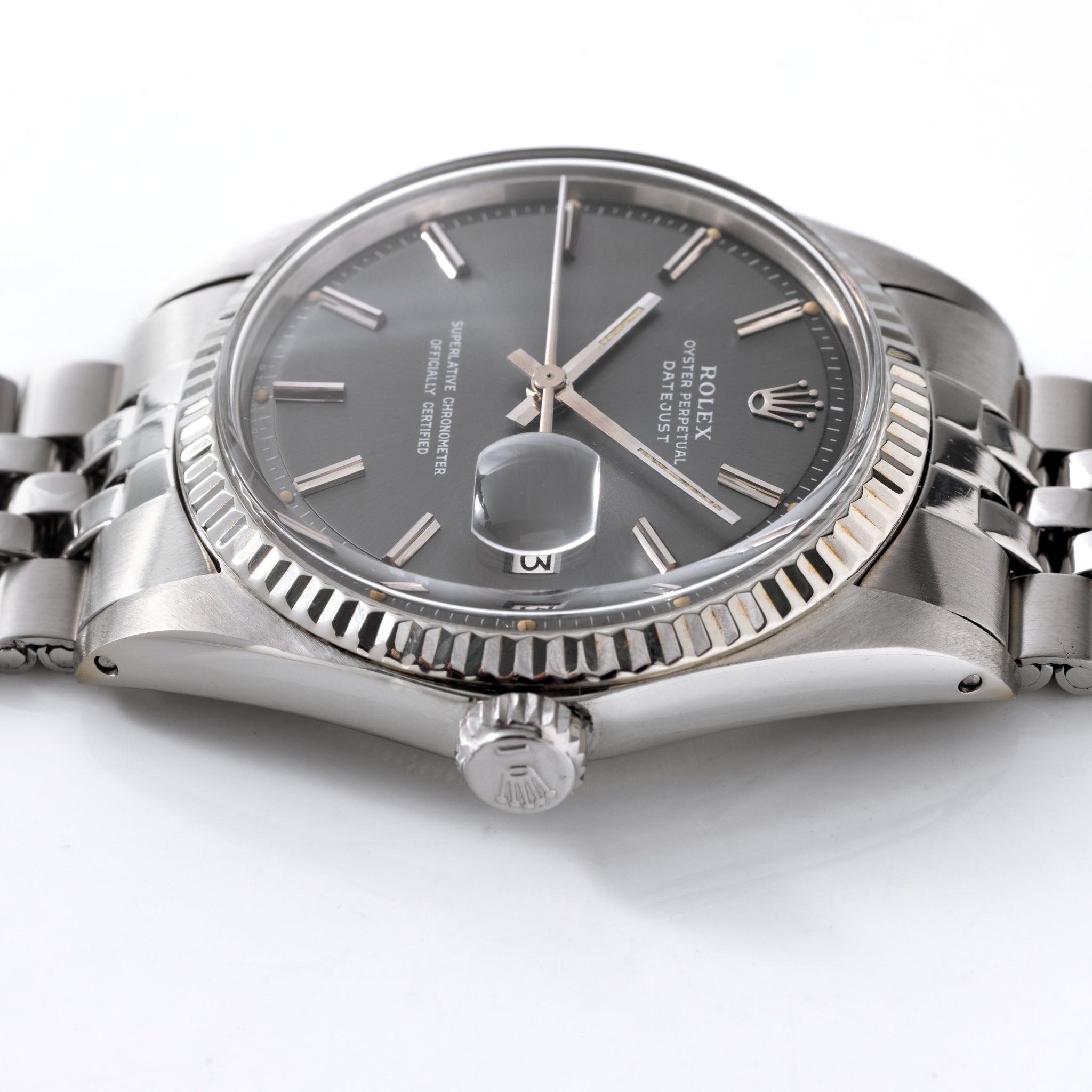 Rolex Datejust 1601 grey sigma dial