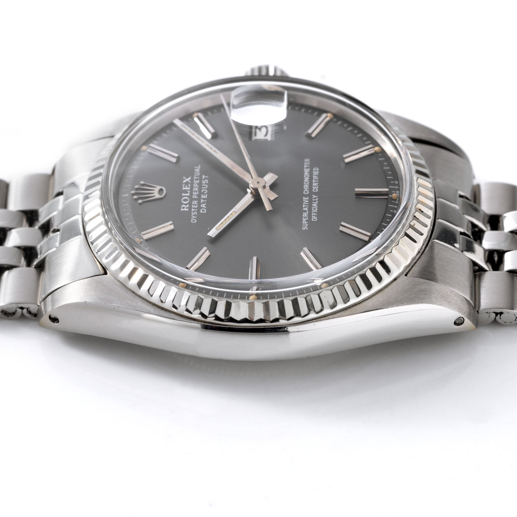 Rolex Datejust 1601 grey sigma dial