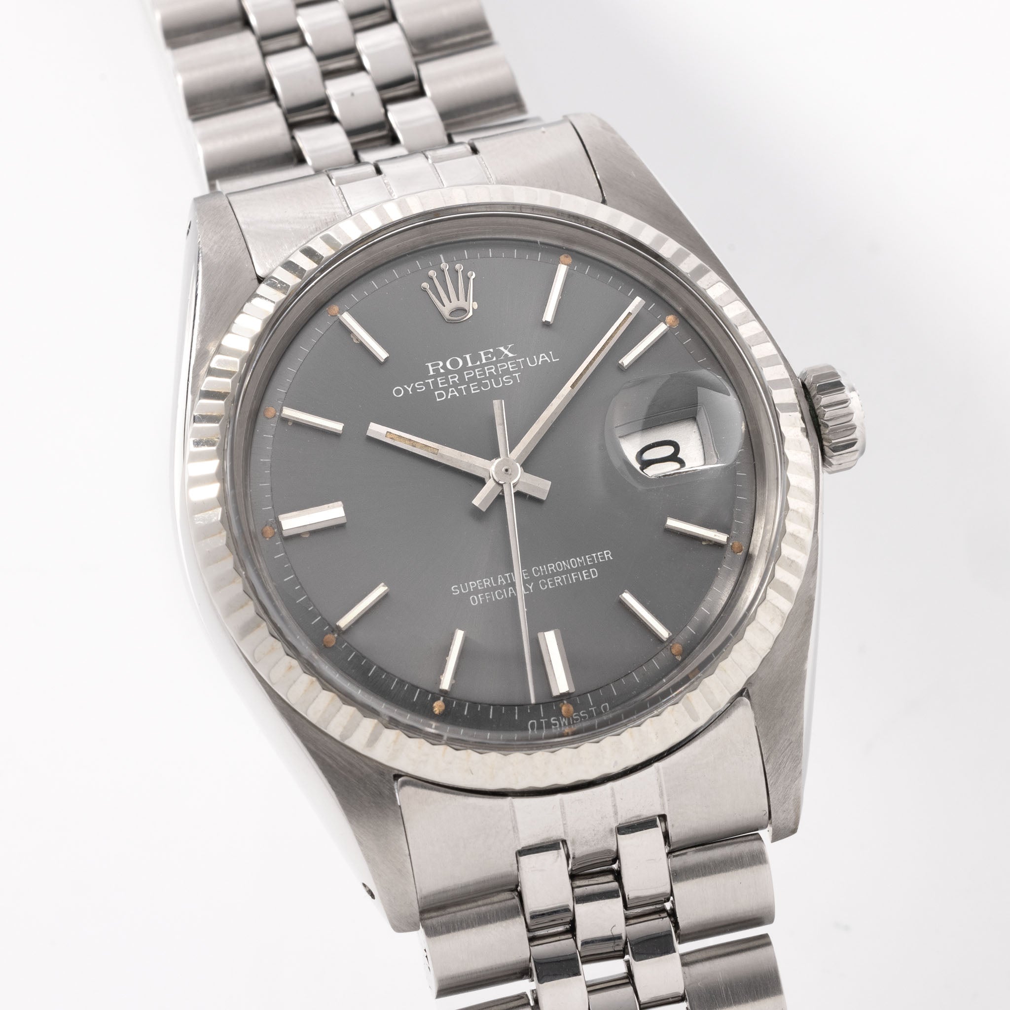 Rolex Datejust 1601 graues Sigma-Zifferblatt