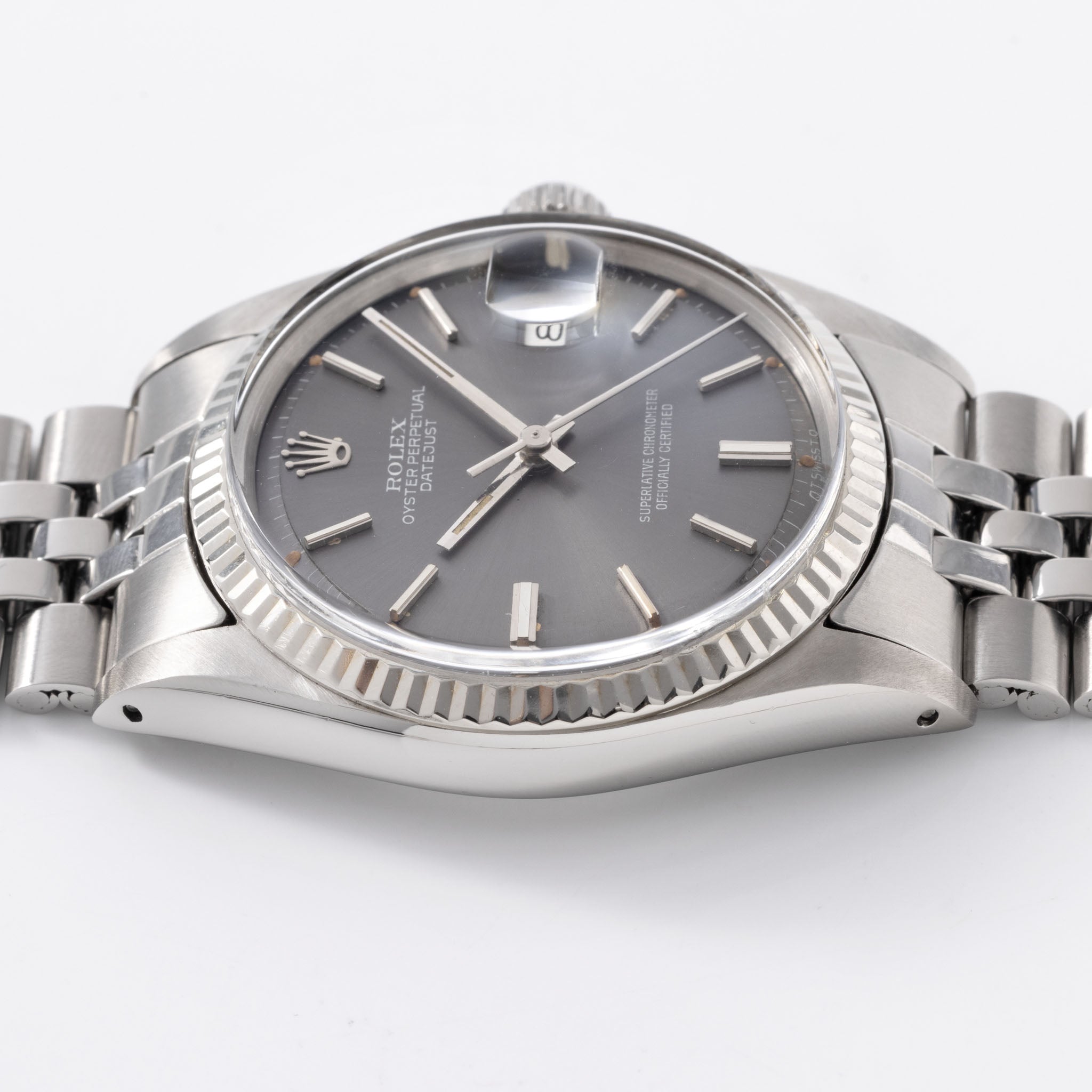 Rolex Datejust 1601 graues Sigma-Zifferblatt