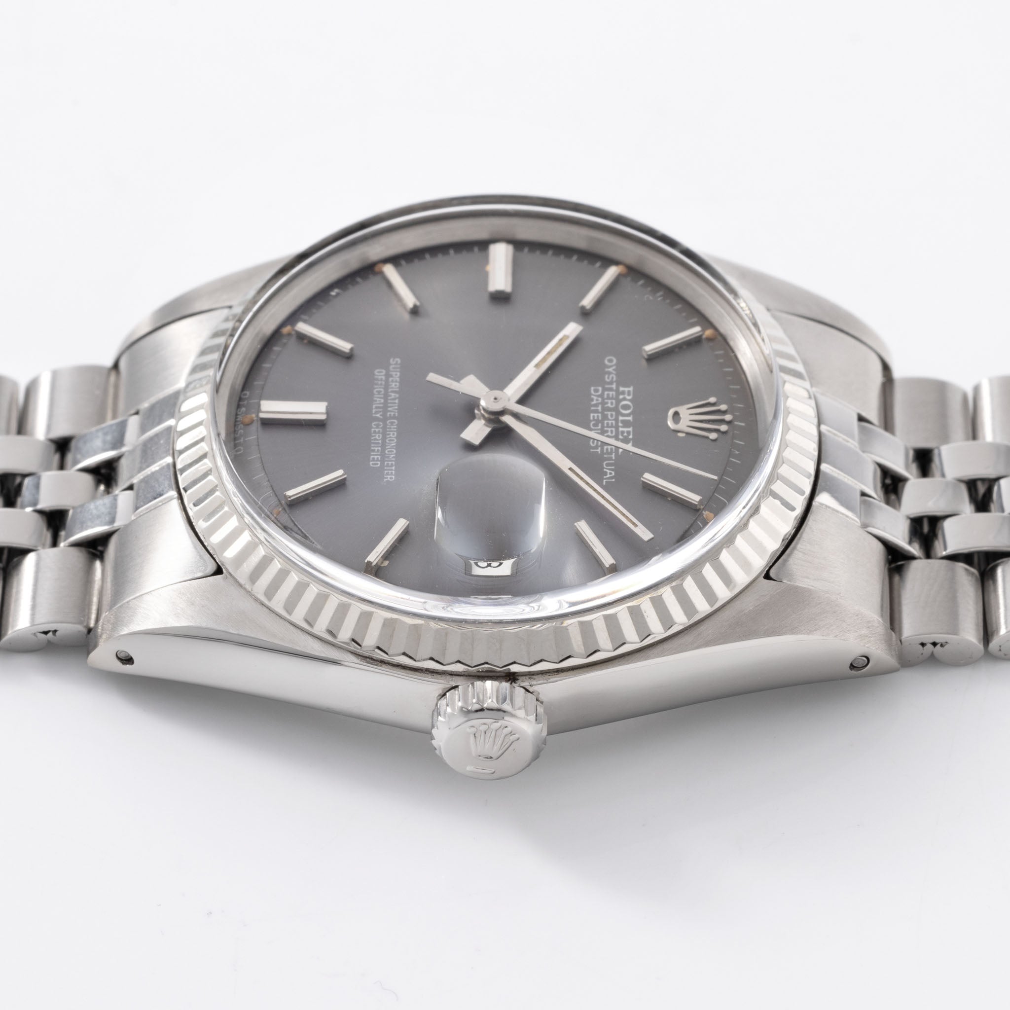 Rolex Datejust 1601 graues Sigma-Zifferblatt